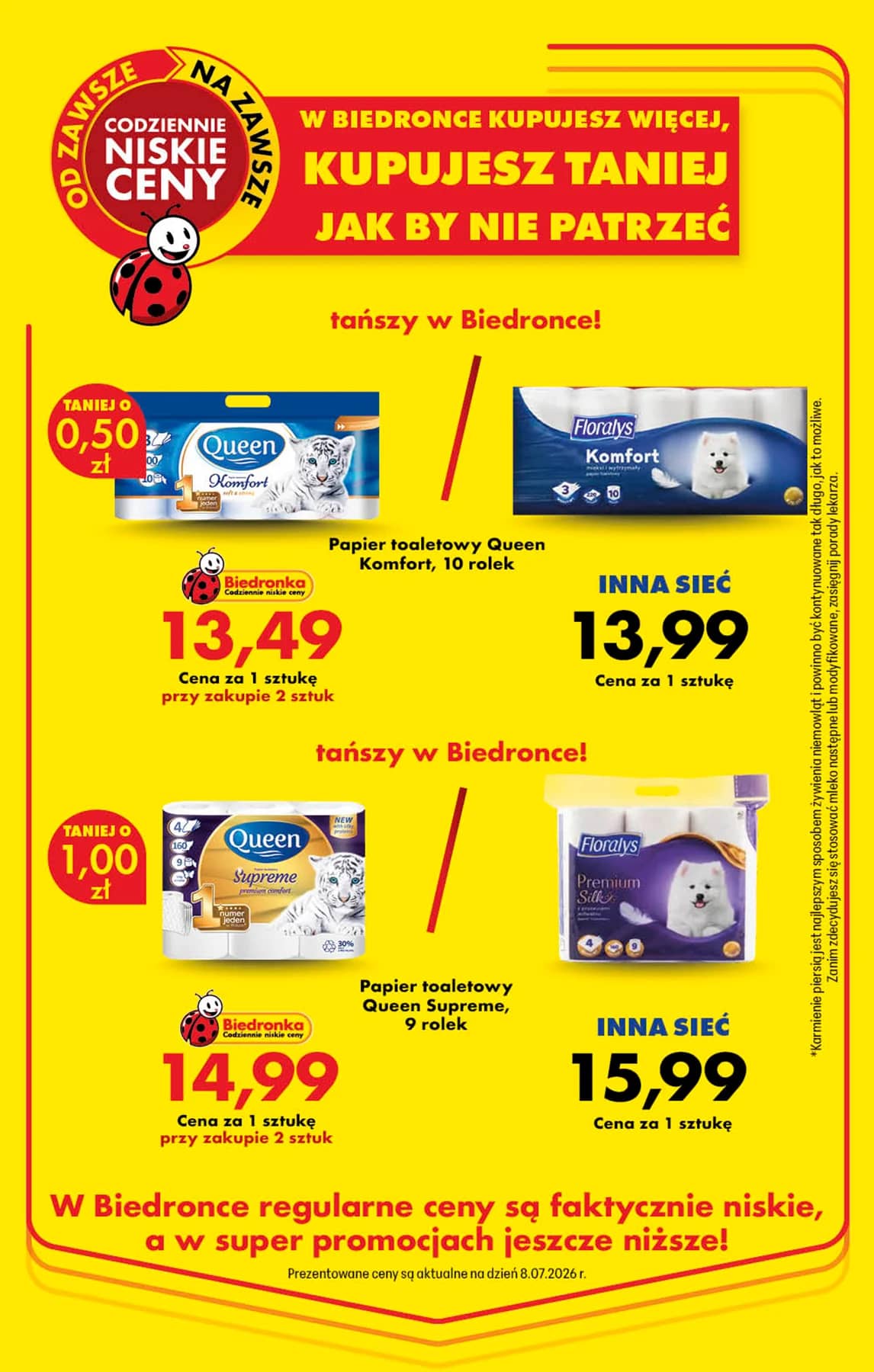 Biedronka - Codziennie niskie ceny P - oferta od 13.07 38 puslapis