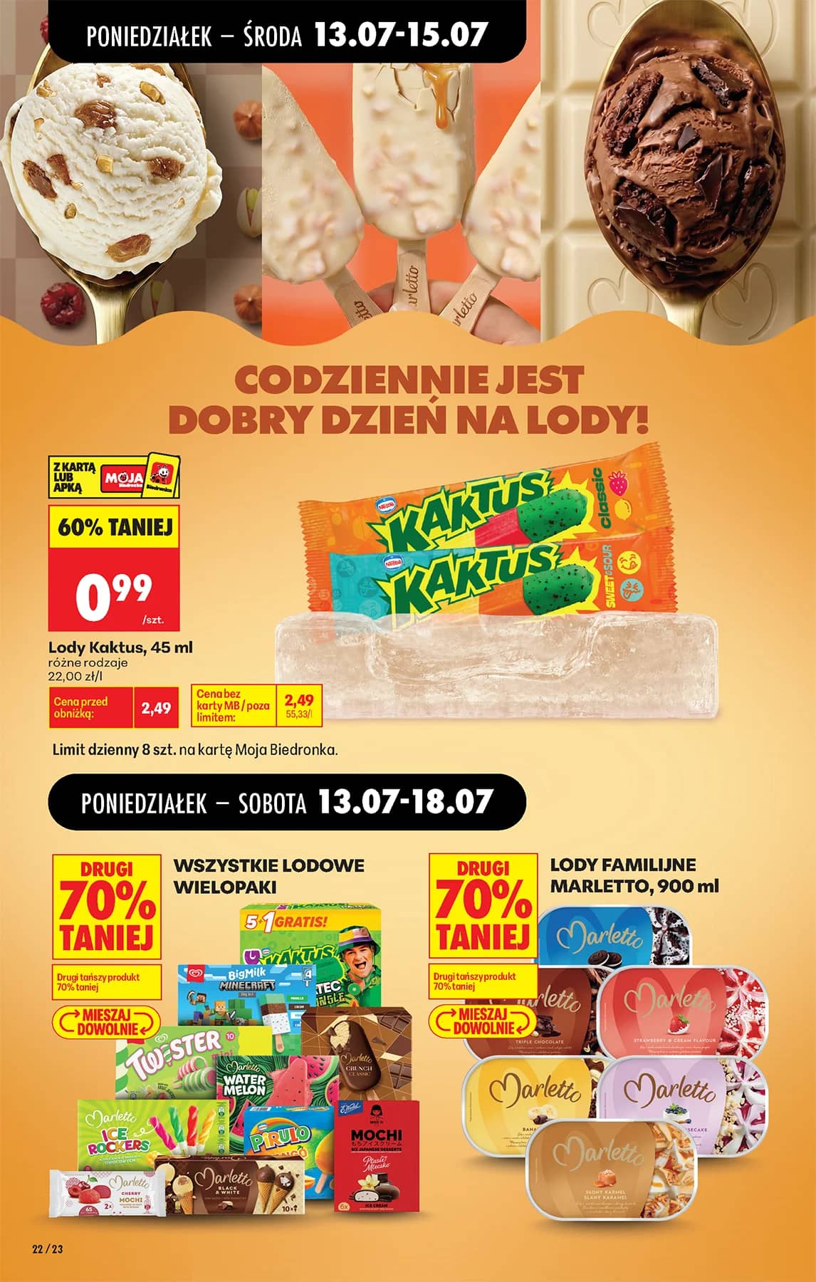 Biedronka - Codziennie niskie ceny P - oferta od 13.07 40 puslapis