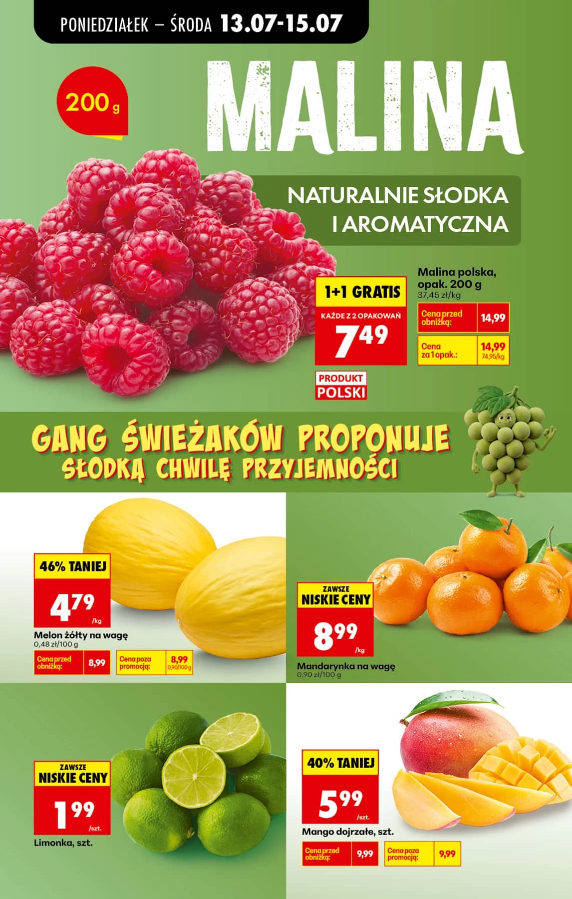Biedronka - Codziennie niskie ceny P - oferta od 13.07 44 puslapis