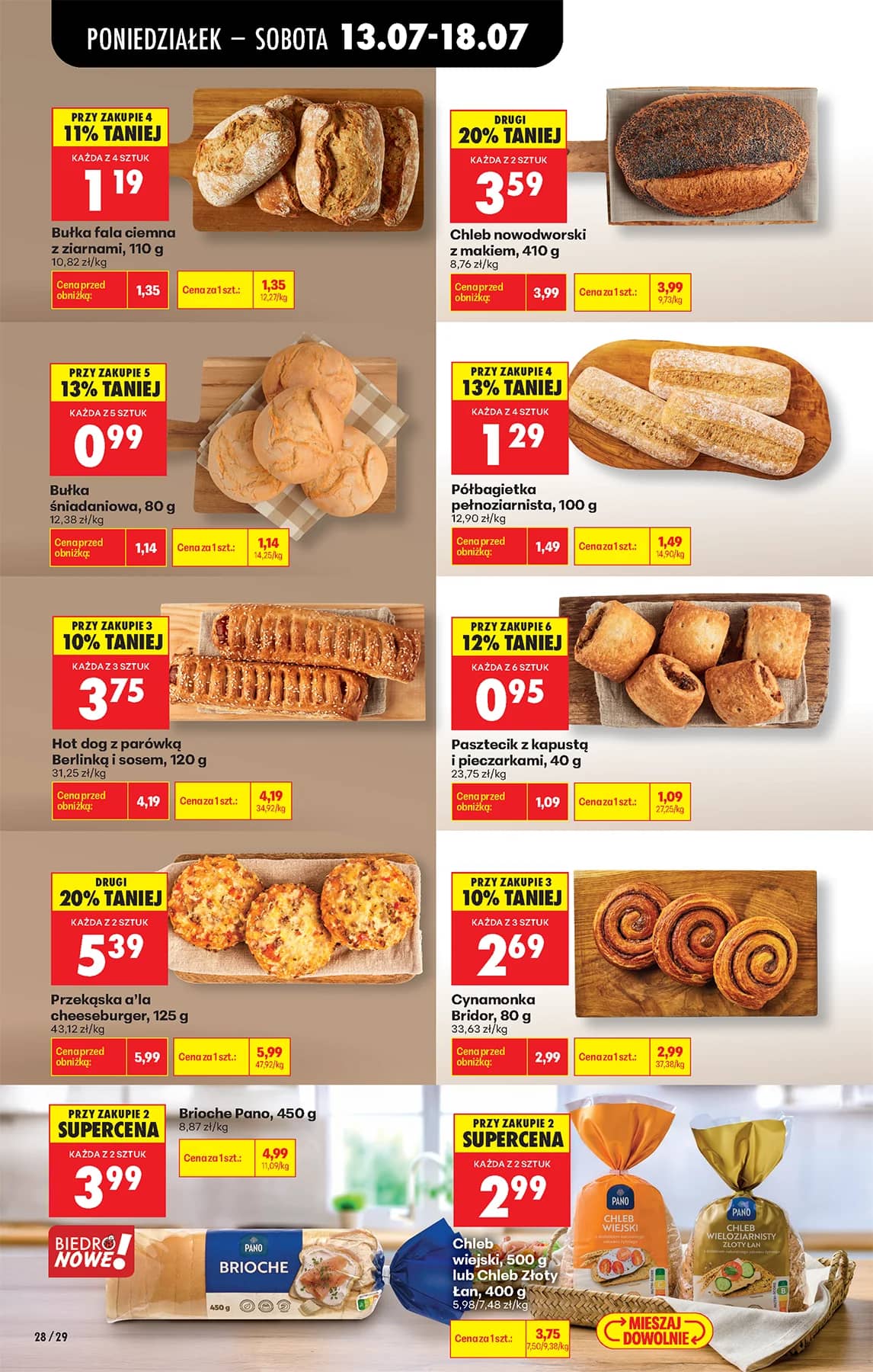 Biedronka - Codziennie niskie ceny P - oferta od 13.07 50 puslapis
