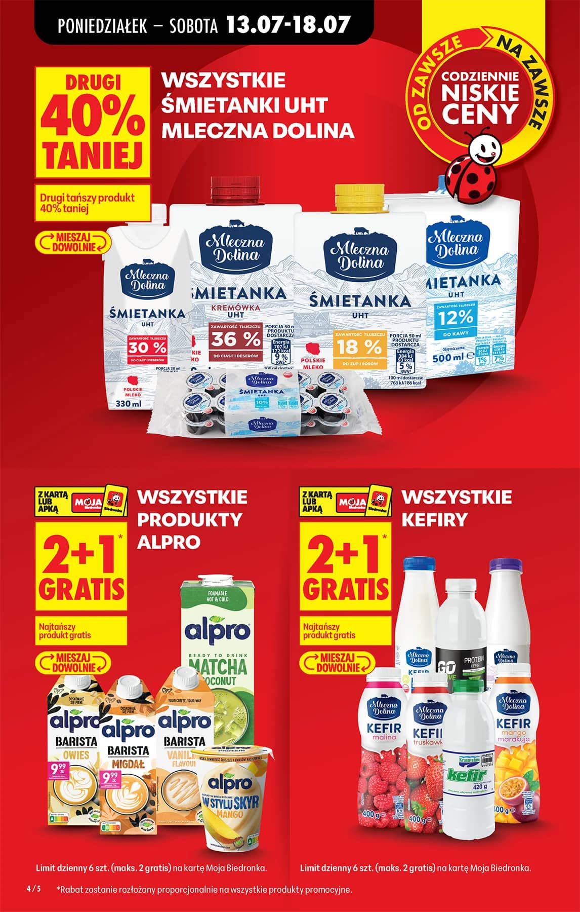 Biedronka - Codziennie niskie ceny P - oferta od 13.07 6 puslapis