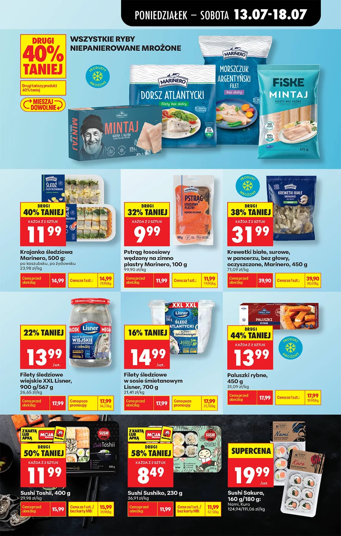 Biedronka - Codziennie niskie ceny P - oferta od 13.07 61 puslapis