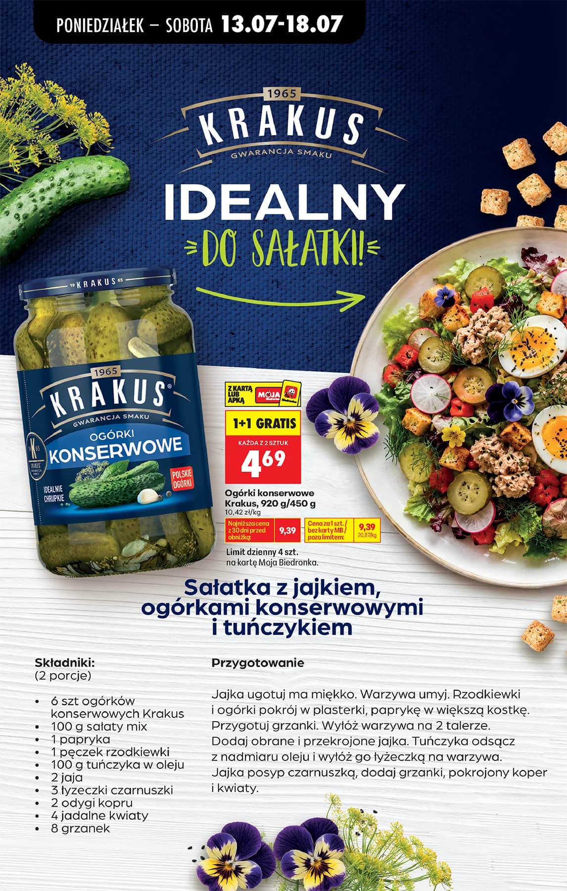 Biedronka - Codziennie niskie ceny P - oferta od 13.07 68 puslapis