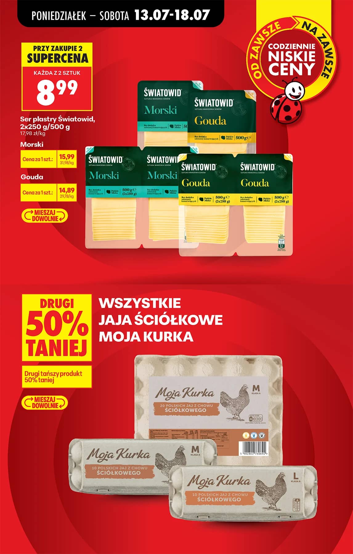Biedronka - Codziennie niskie ceny P - oferta od 13.07 7 puslapis