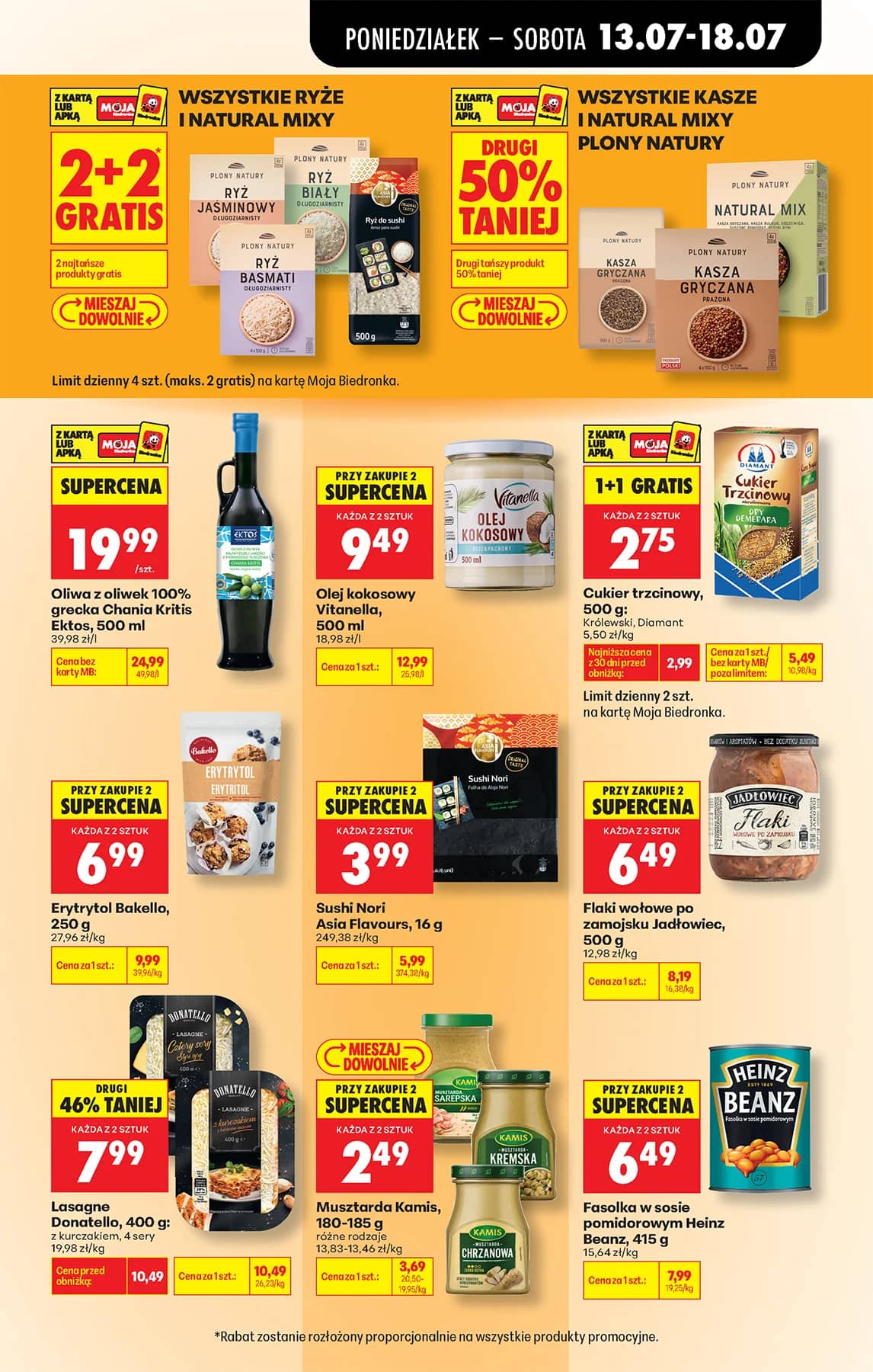 Biedronka - Codziennie niskie ceny P - oferta od 13.07 75 puslapis