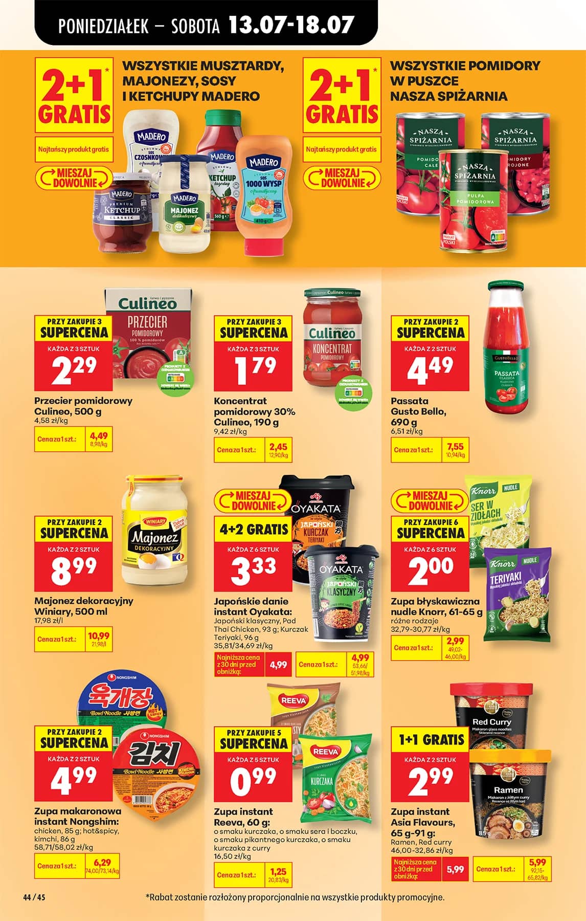 Biedronka - Codziennie niskie ceny P - oferta od 13.07 76 puslapis