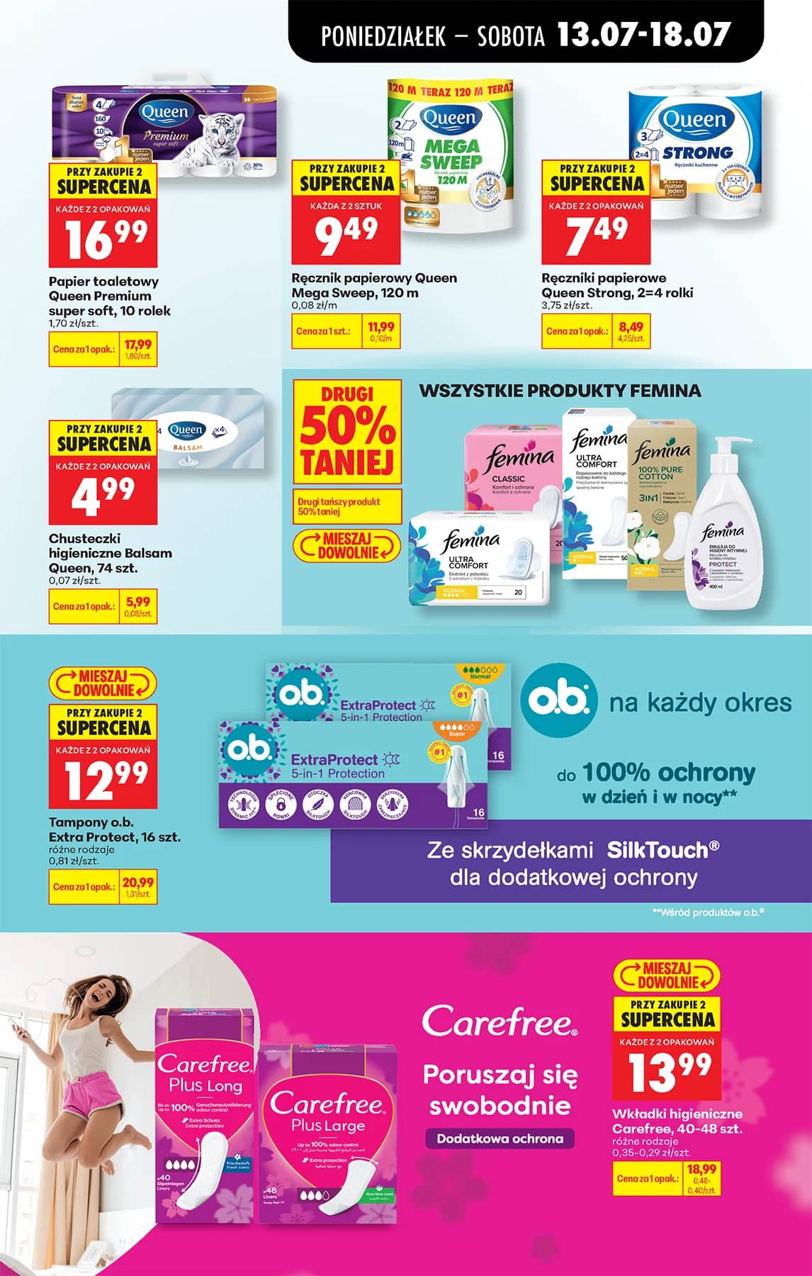 Biedronka - Codziennie niskie ceny P - oferta od 13.07 91 puslapis