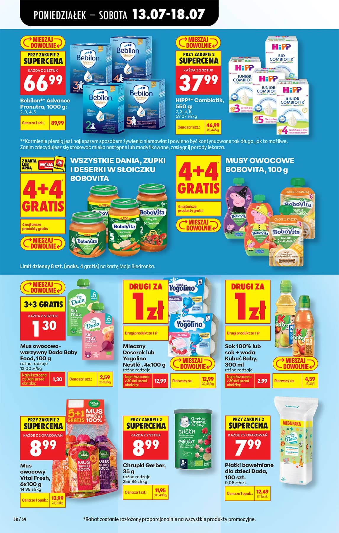 Biedronka - Codziennie niskie ceny P - oferta od 13.07 92 puslapis