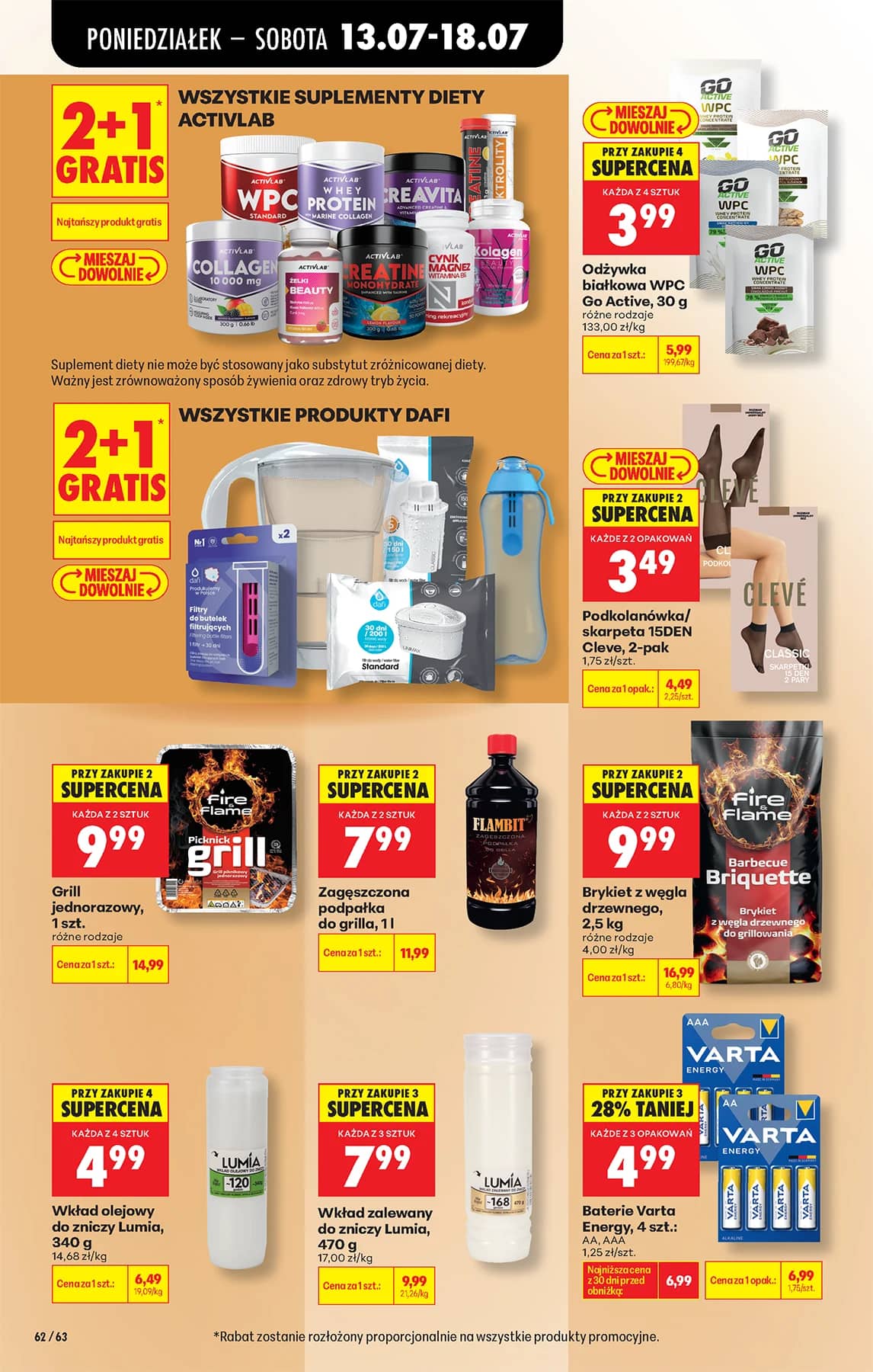 Biedronka - Codziennie niskie ceny P - oferta od 13.07 96 puslapis