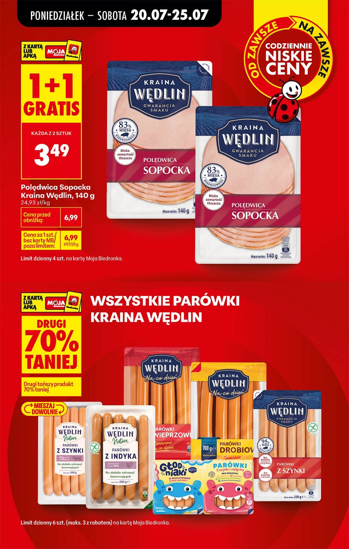 Biedronka - Codziennie niskie ceny P - oferta od 20.07 11 puslapis