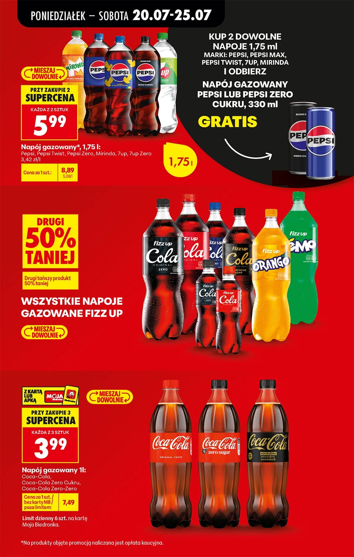 Biedronka - Codziennie niskie ceny P - oferta od 20.07 19 puslapis