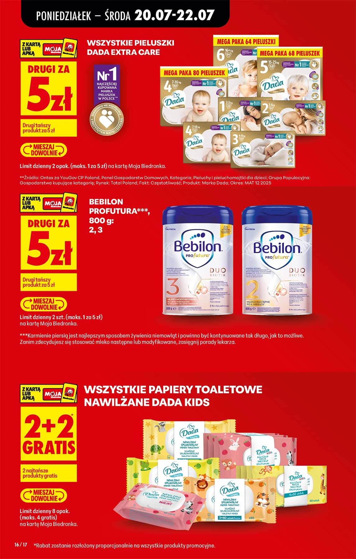 Biedronka - Codziennie niskie ceny P - oferta od 20.07 20 puslapis
