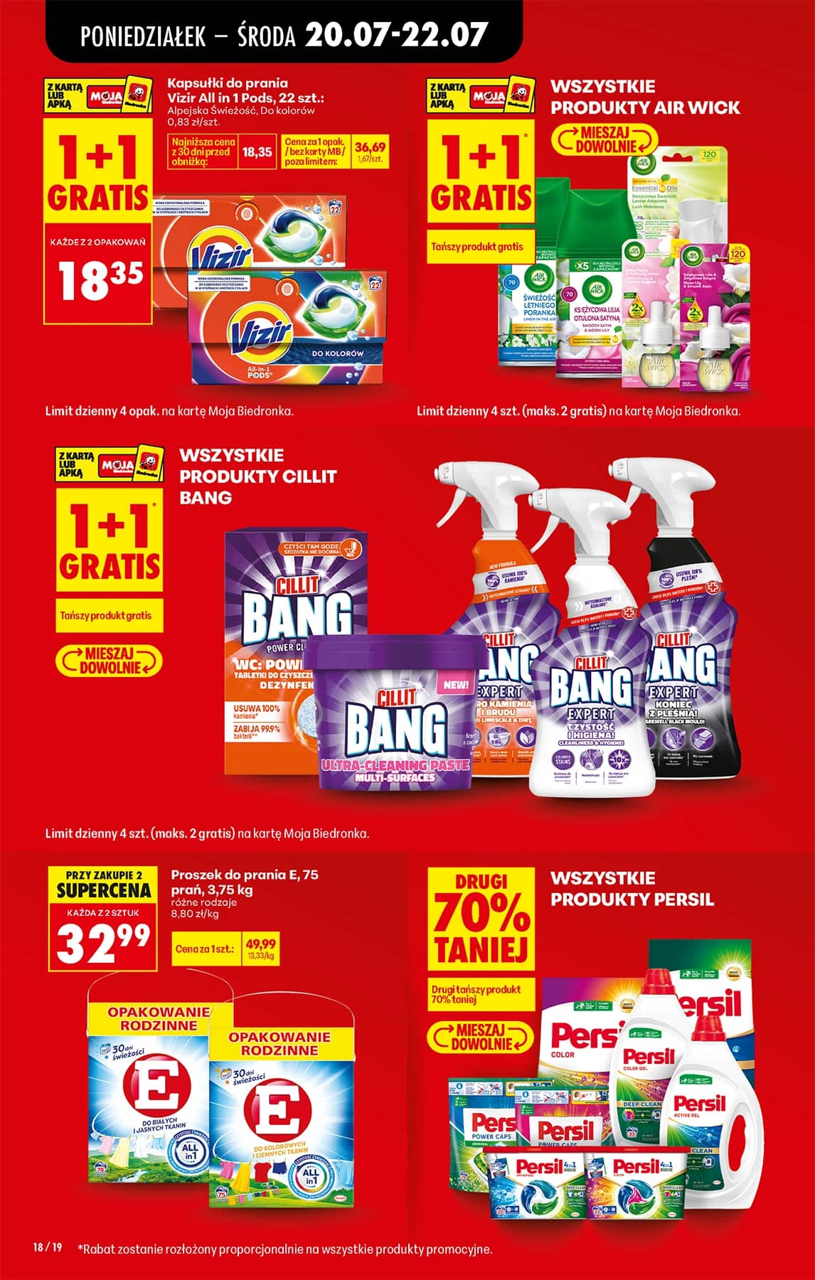 Biedronka - Codziennie niskie ceny P - oferta od 20.07 22 puslapis