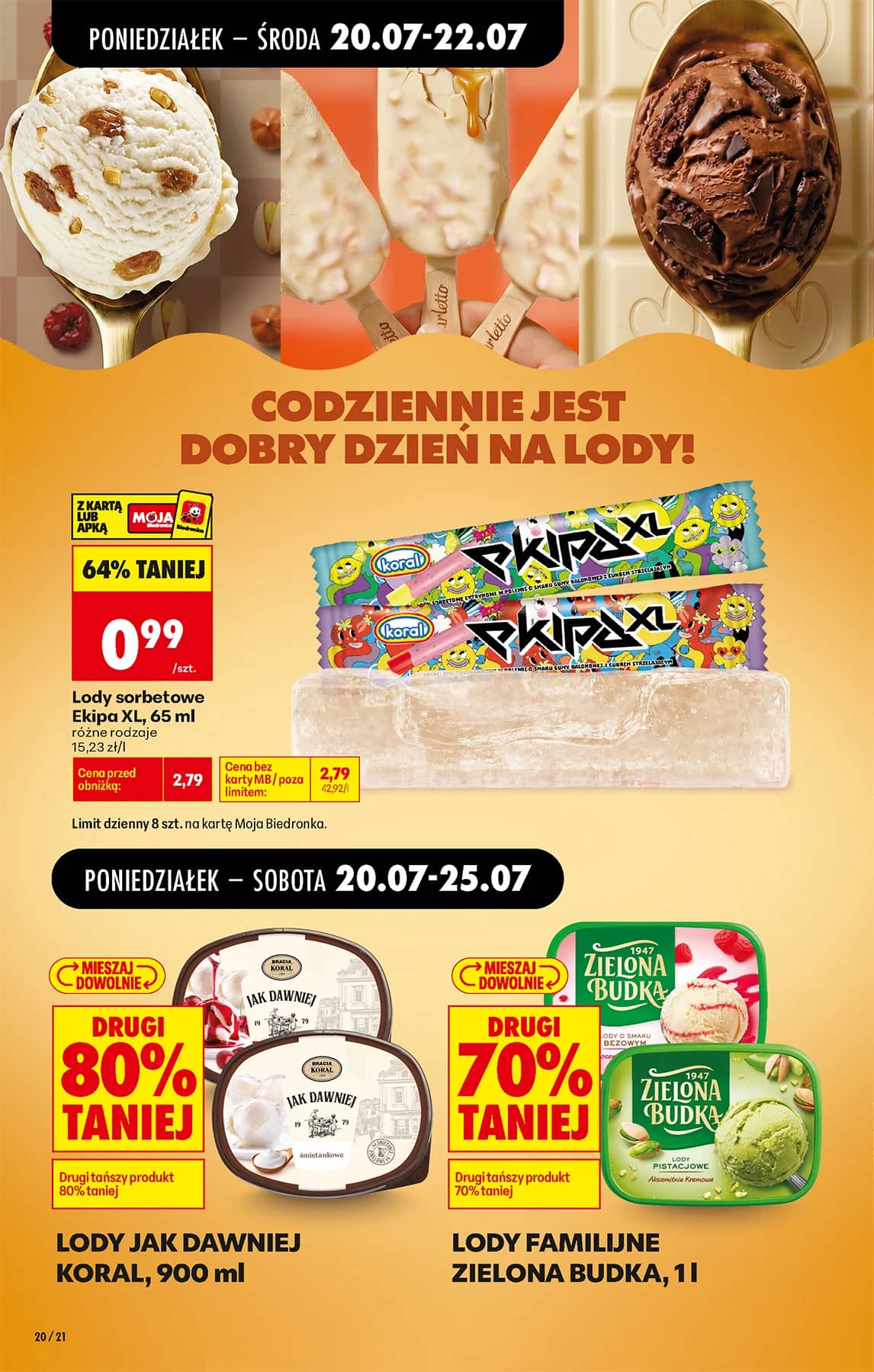 Biedronka - Codziennie niskie ceny P - oferta od 20.07 24 puslapis