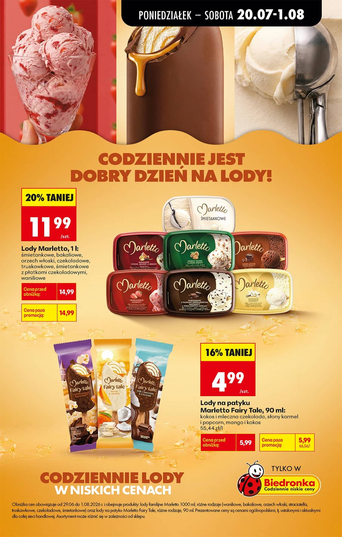 Biedronka - Codziennie niskie ceny P - oferta od 20.07 25 puslapis