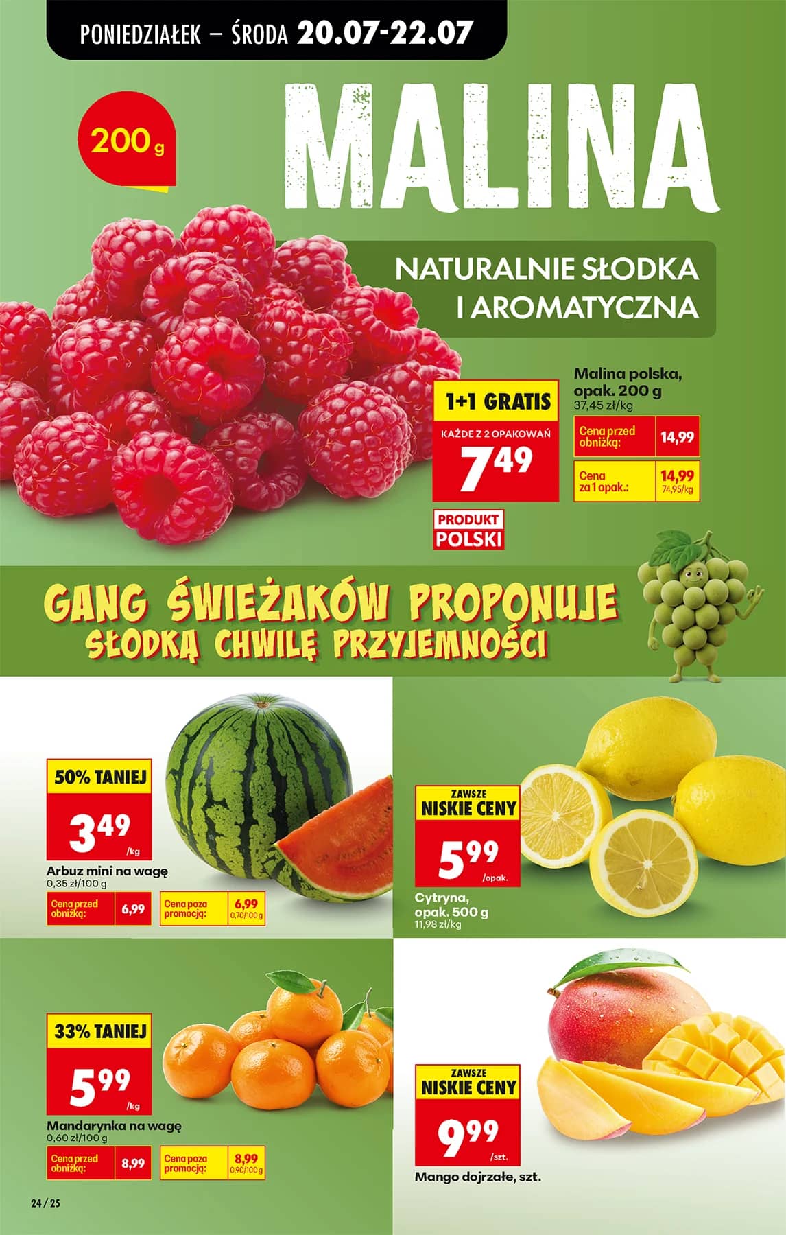 Biedronka - Codziennie niskie ceny P - oferta od 20.07 28 puslapis