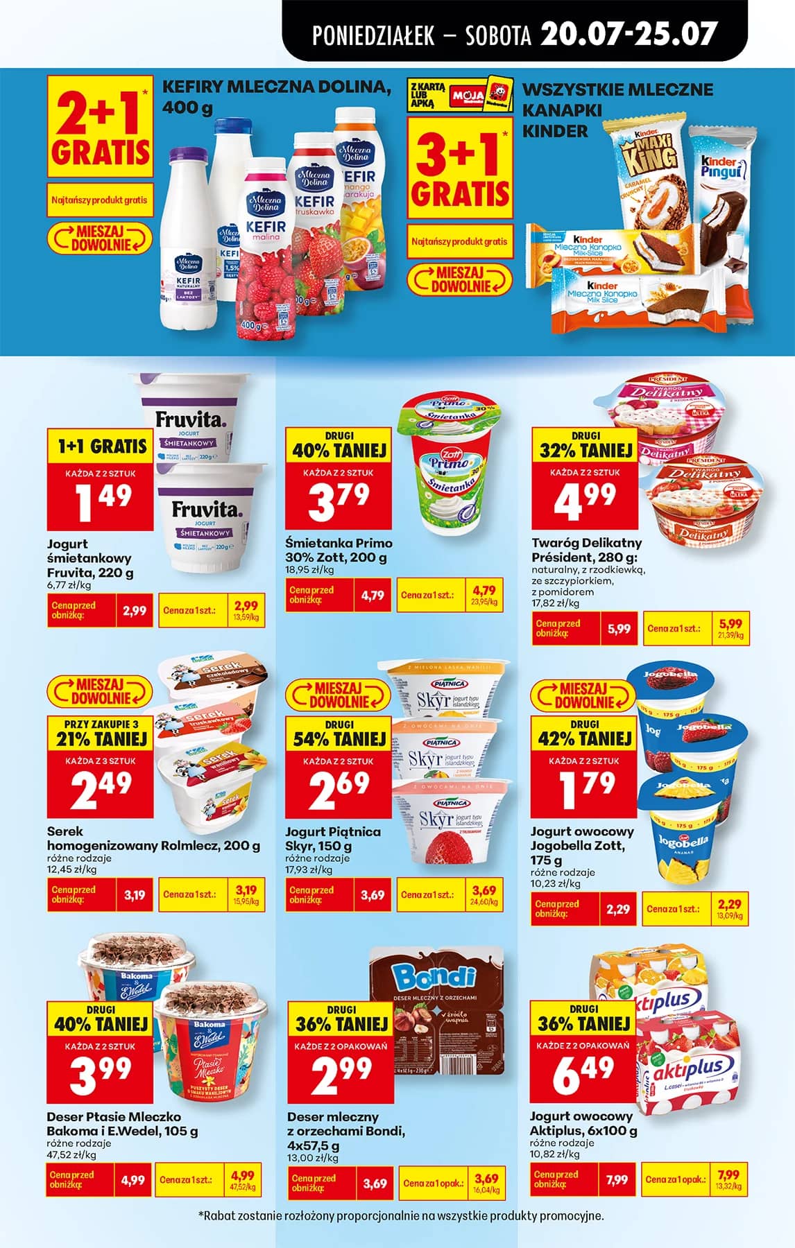Biedronka - Codziennie niskie ceny P - oferta od 20.07 45 puslapis