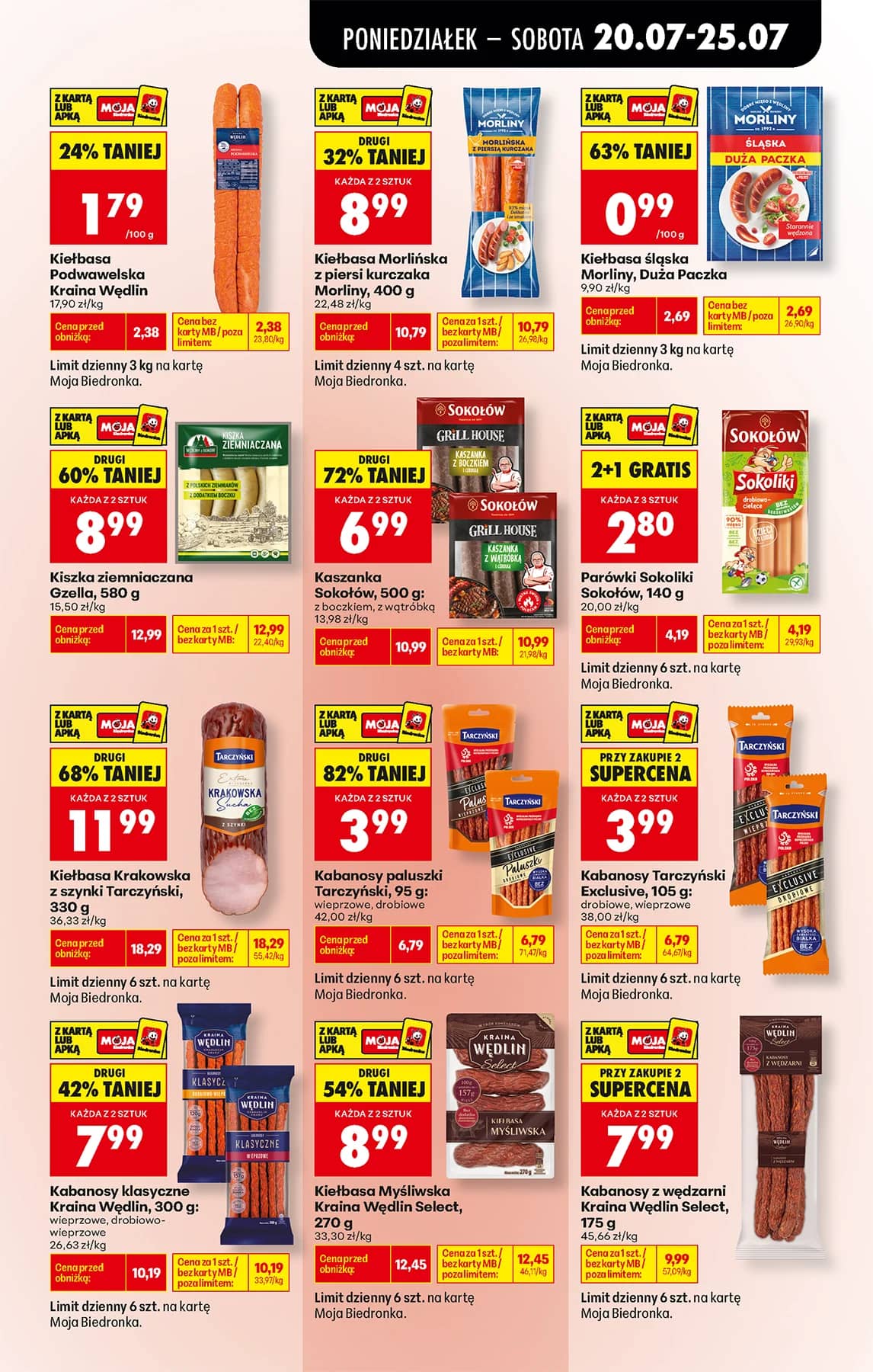 Biedronka - Codziennie niskie ceny P - oferta od 20.07 47 puslapis