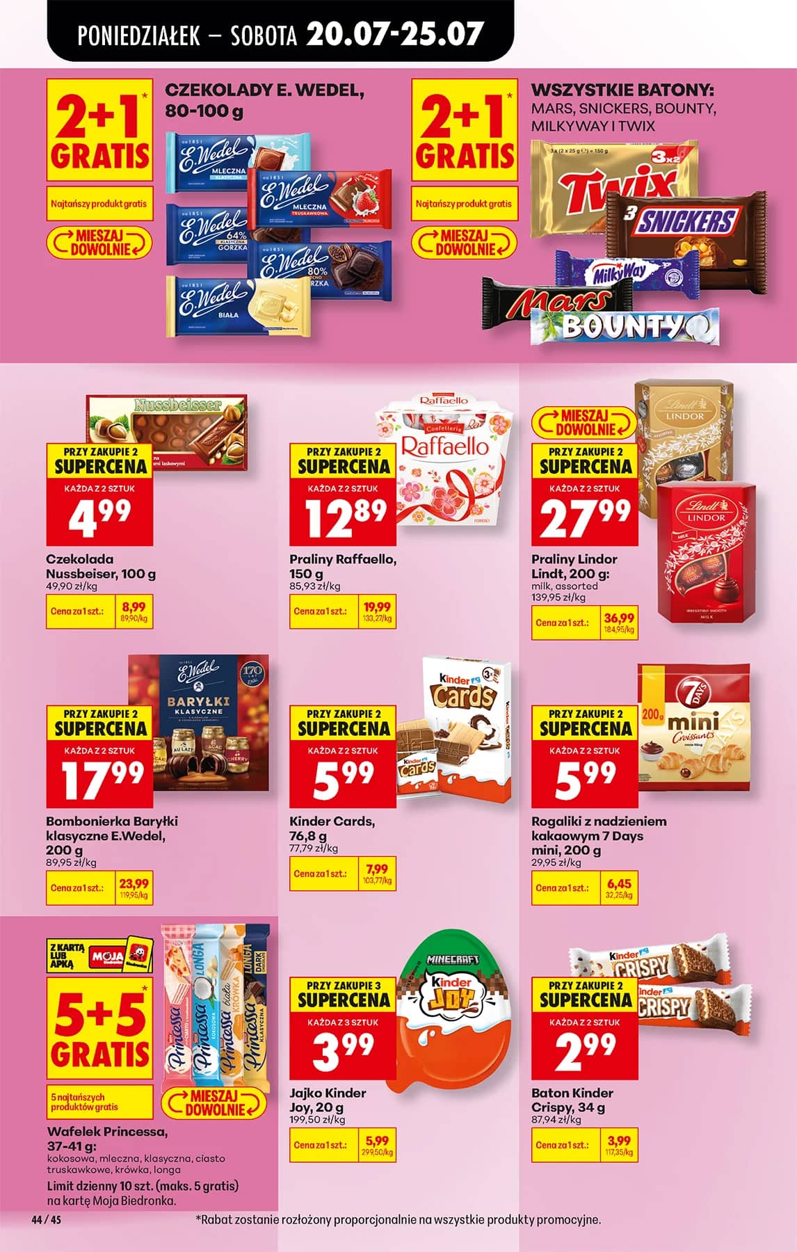 Biedronka - Codziennie niskie ceny P - oferta od 20.07 56 puslapis