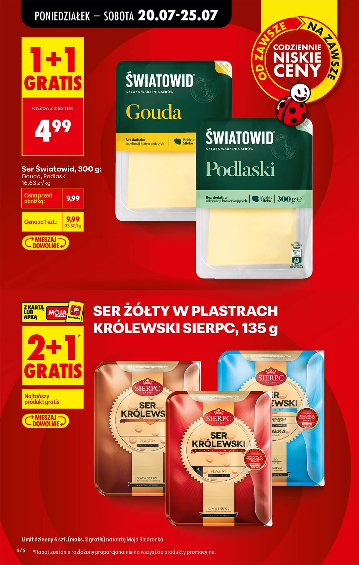 Biedronka - Codziennie niskie ceny P - oferta od 20.07 6 puslapis