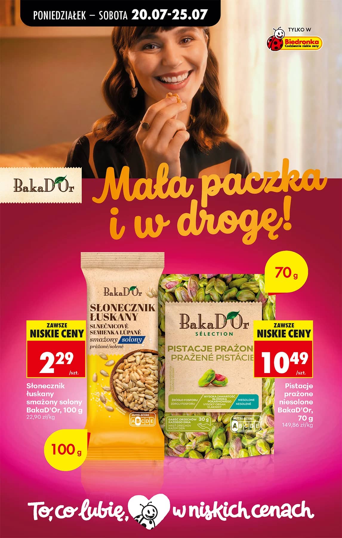 Biedronka - Codziennie niskie ceny P - oferta od 20.07 61 puslapis