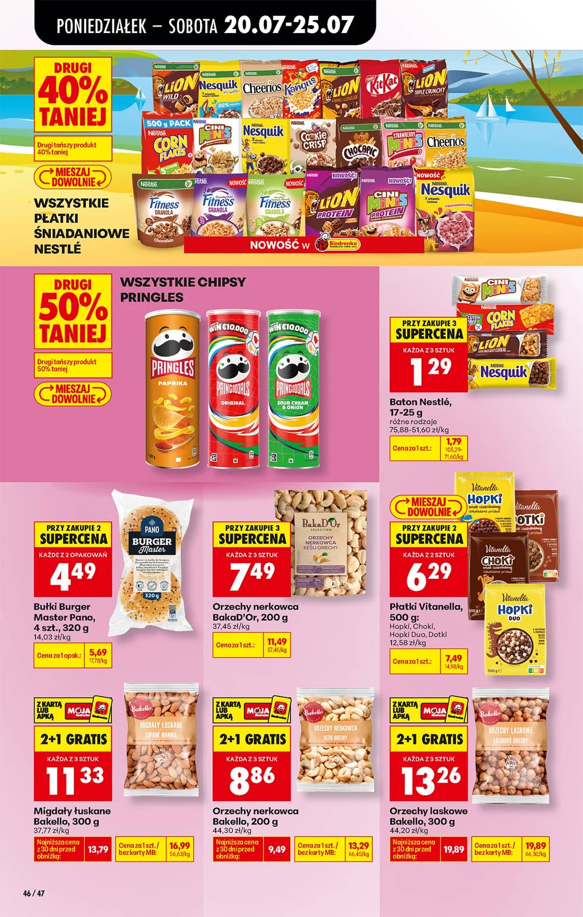 Biedronka - Codziennie niskie ceny P - oferta od 20.07 62 puslapis