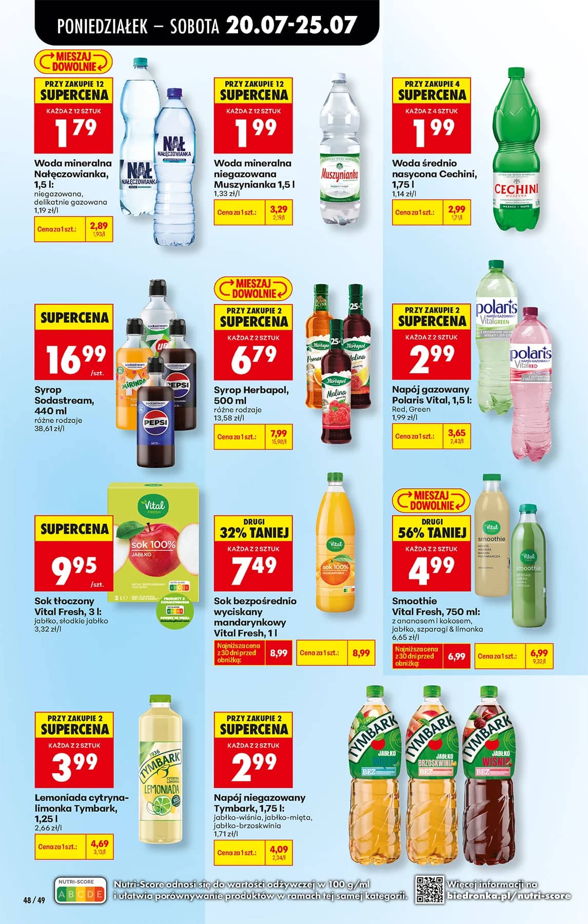 Biedronka - Codziennie niskie ceny P - oferta od 20.07 64 puslapis