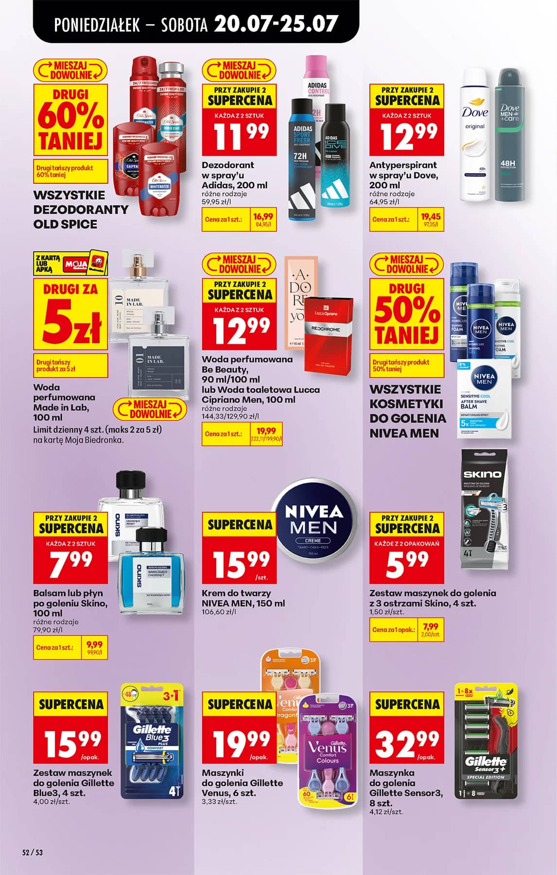 Biedronka - Codziennie niskie ceny P - oferta od 20.07 70 puslapis