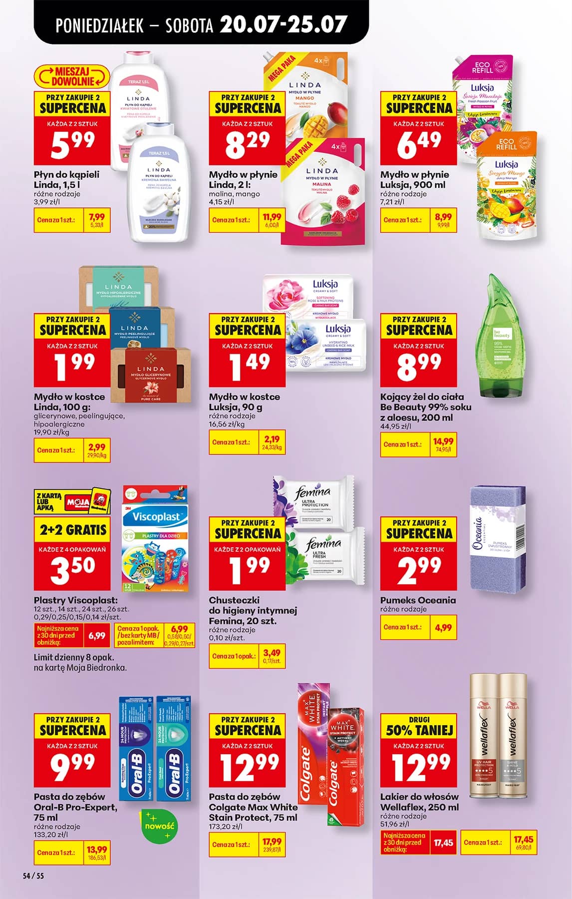 Biedronka - Codziennie niskie ceny P - oferta od 20.07 72 puslapis