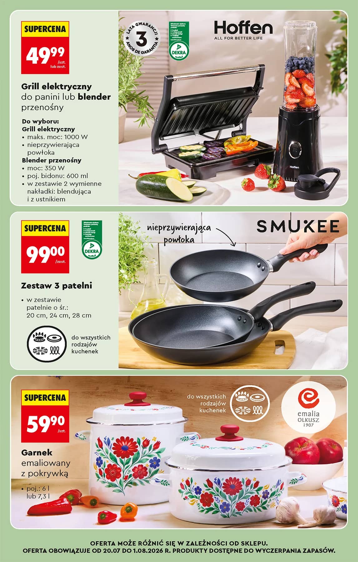 Biedronka - Codziennie niskie ceny P - oferta od 20.07 89 puslapis