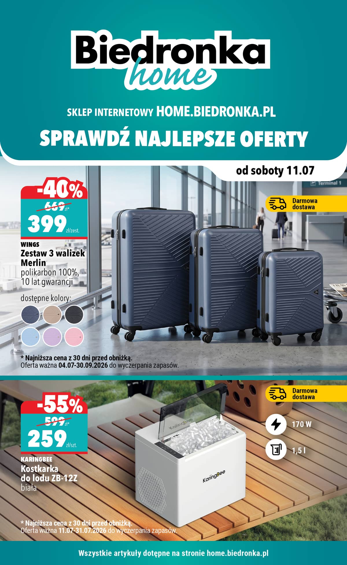 Biedronka - Biedronka Home - oferta od 11.07 1 puslapis