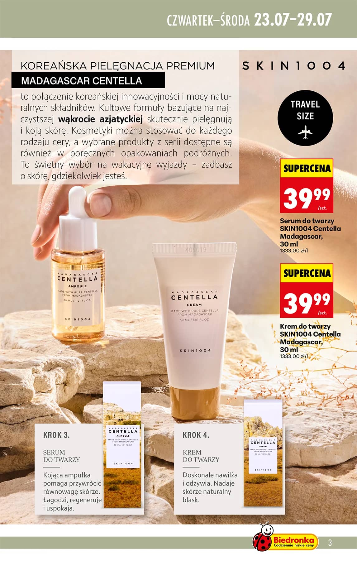 Biedronka - K- Beauty - oferta od 23.07 3 puslapis