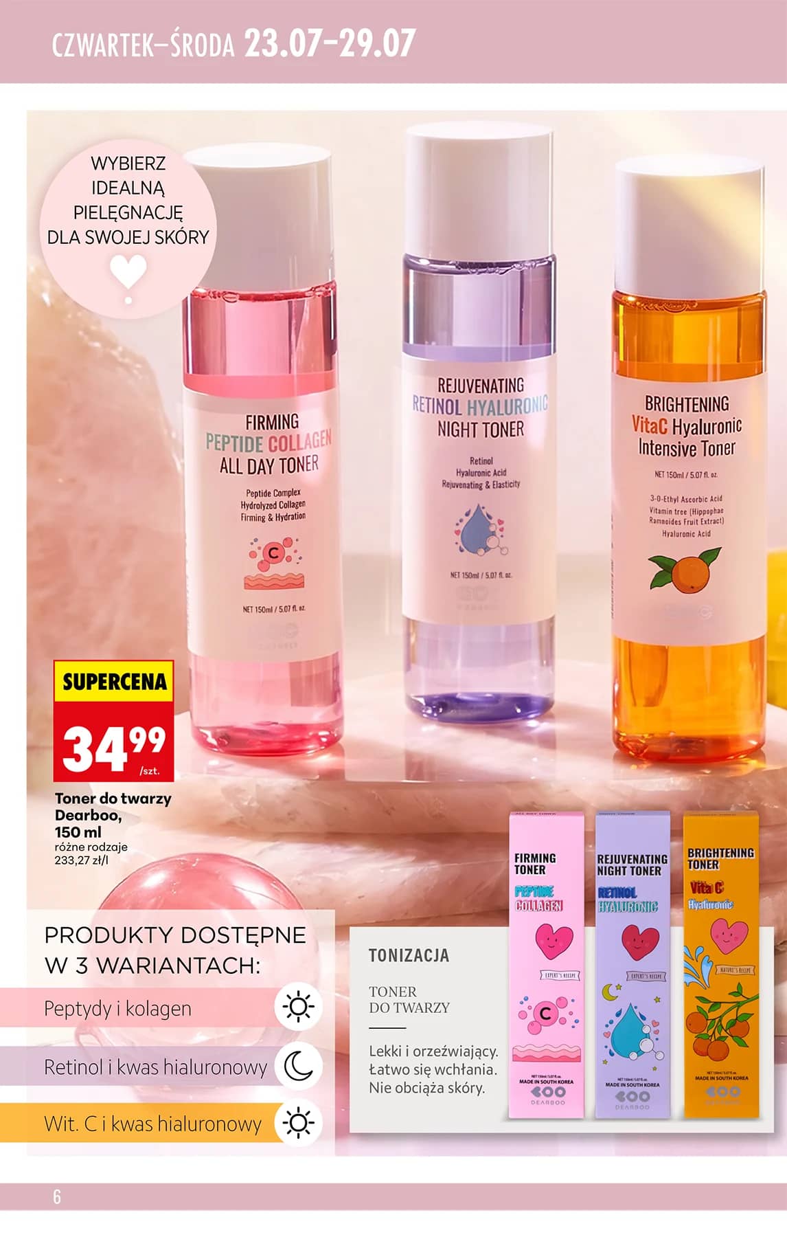 Biedronka - K- Beauty - oferta od 23.07 6 puslapis