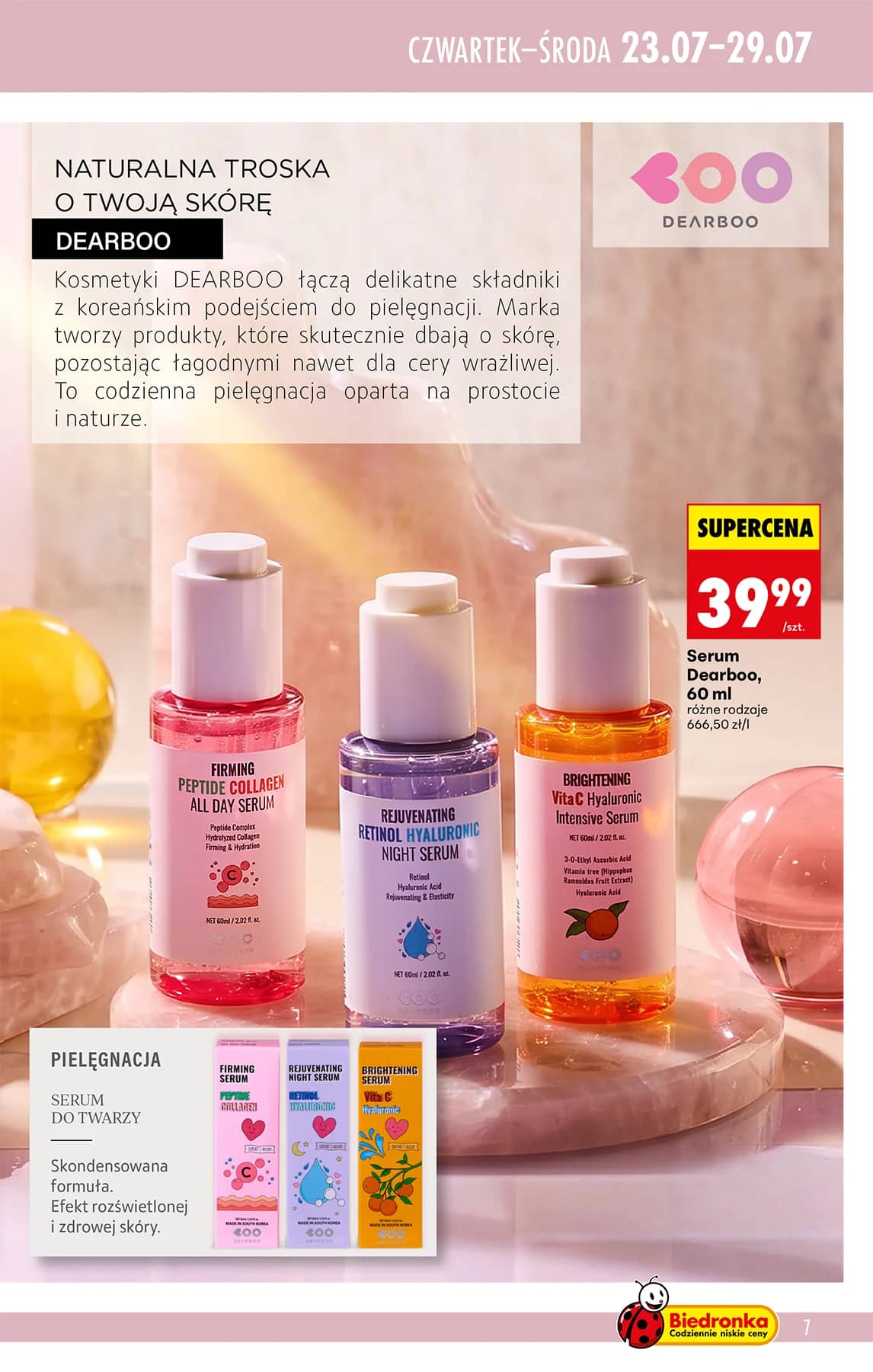 Biedronka - K- Beauty - oferta od 23.07 7 puslapis