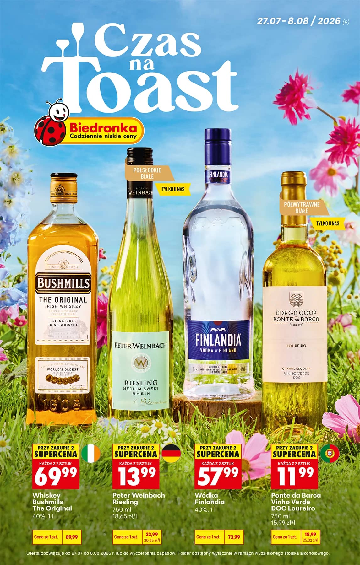 Biedronka - Alkohol P - od 27.07 1 puslapis