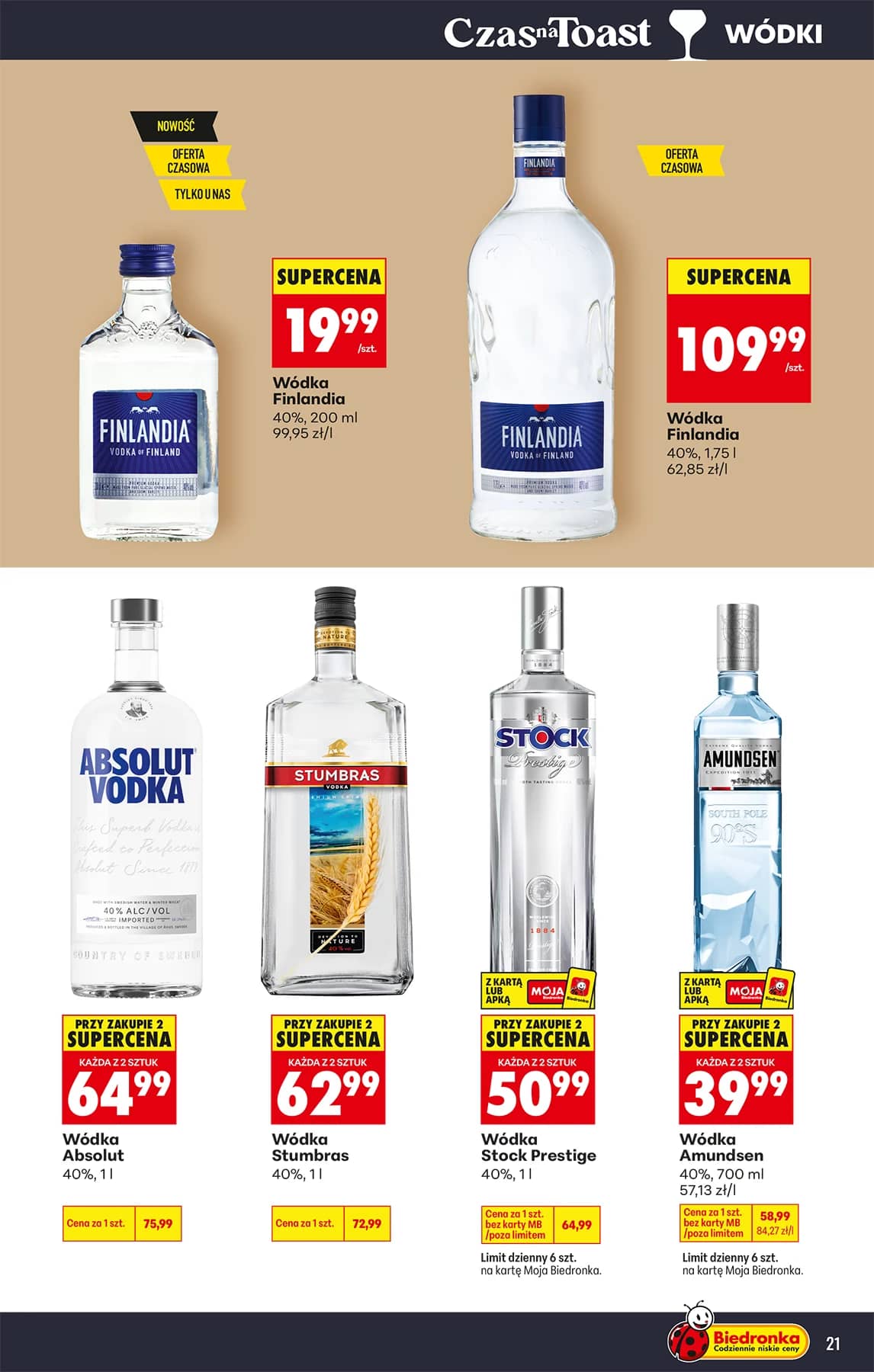 Biedronka - Alkohol P - od 27.07 21 puslapis