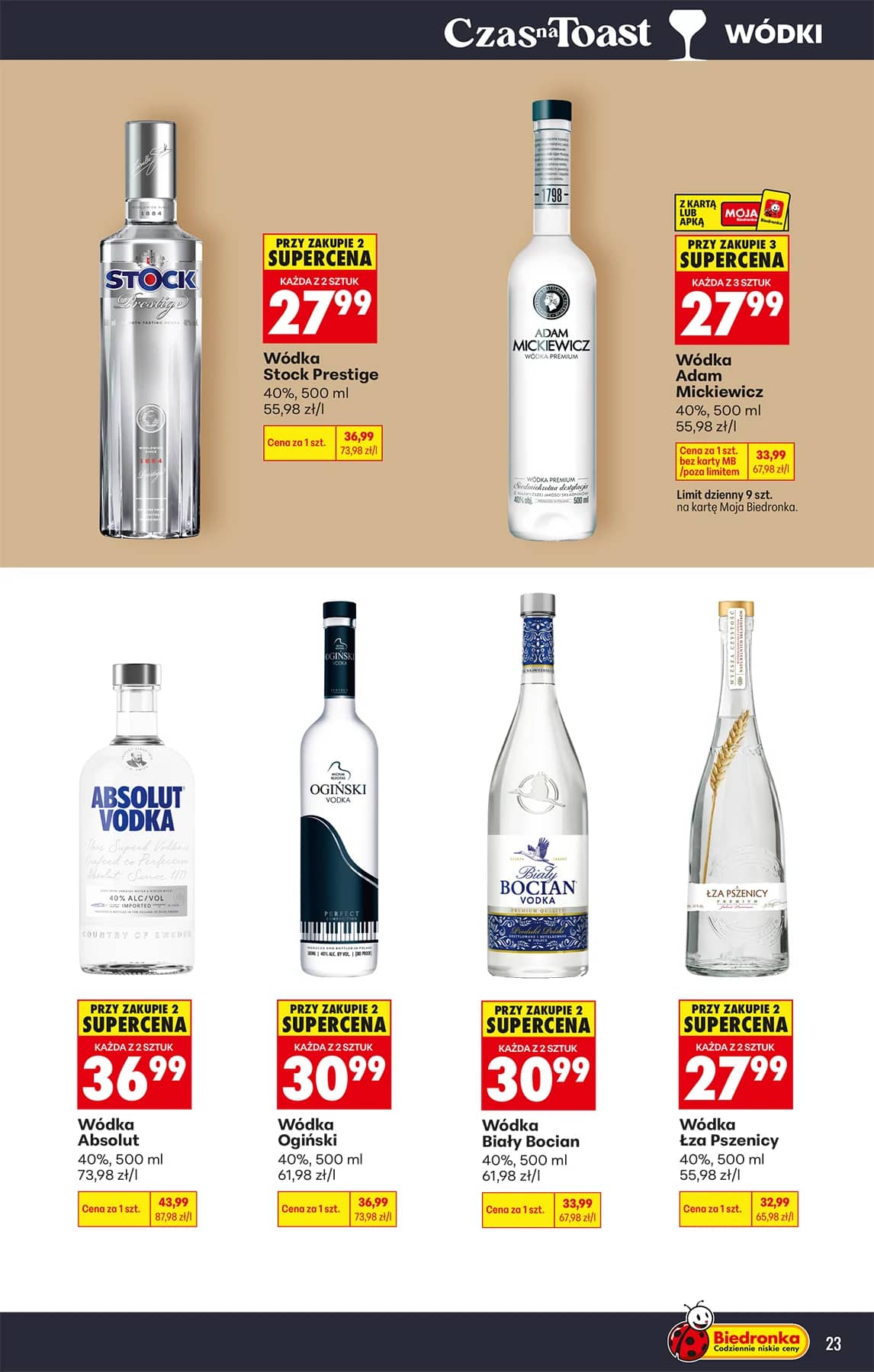 Biedronka - Alkohol P - od 27.07 23 puslapis