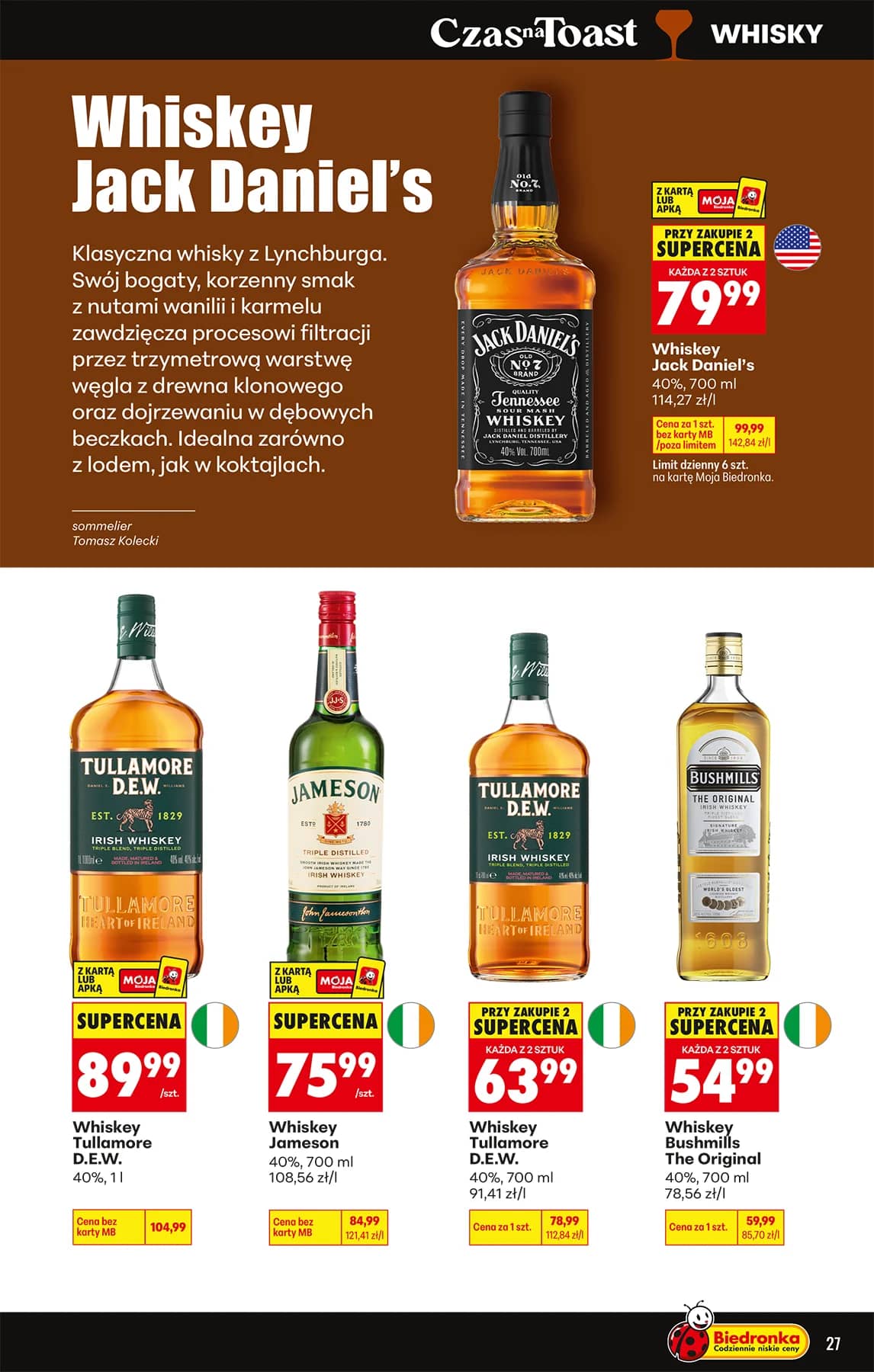 Biedronka - Alkohol P - od 27.07 27 puslapis