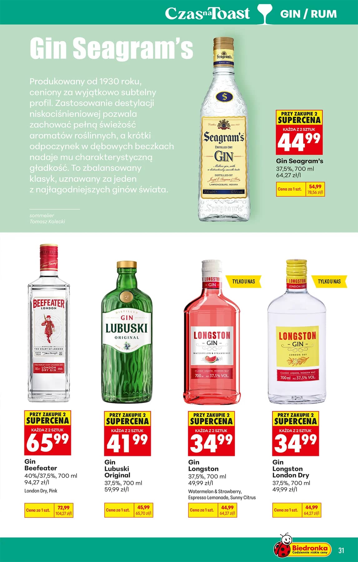 Biedronka - Alkohol P - od 27.07 31 puslapis