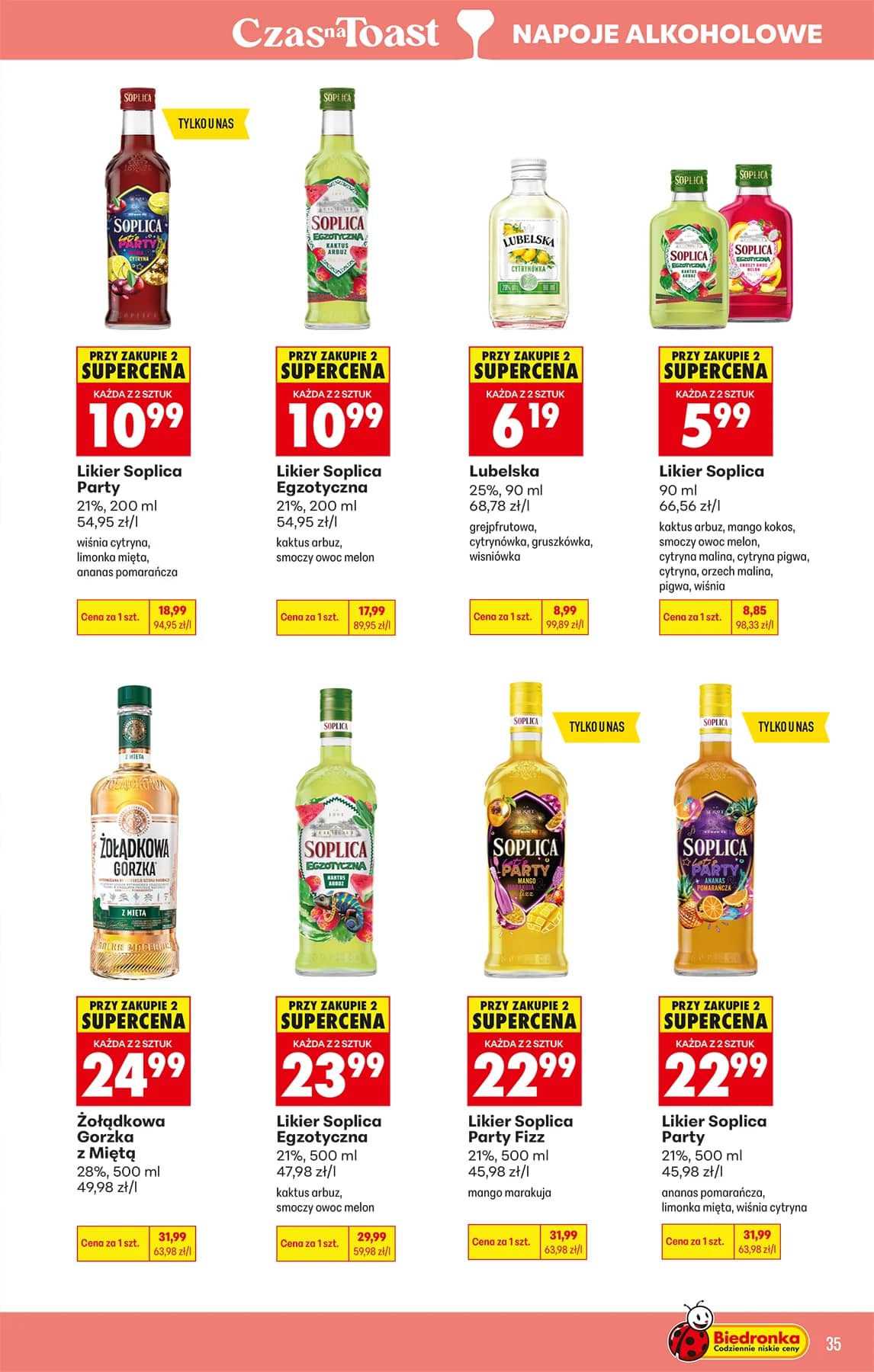 Biedronka - Alkohol P - od 27.07 35 puslapis