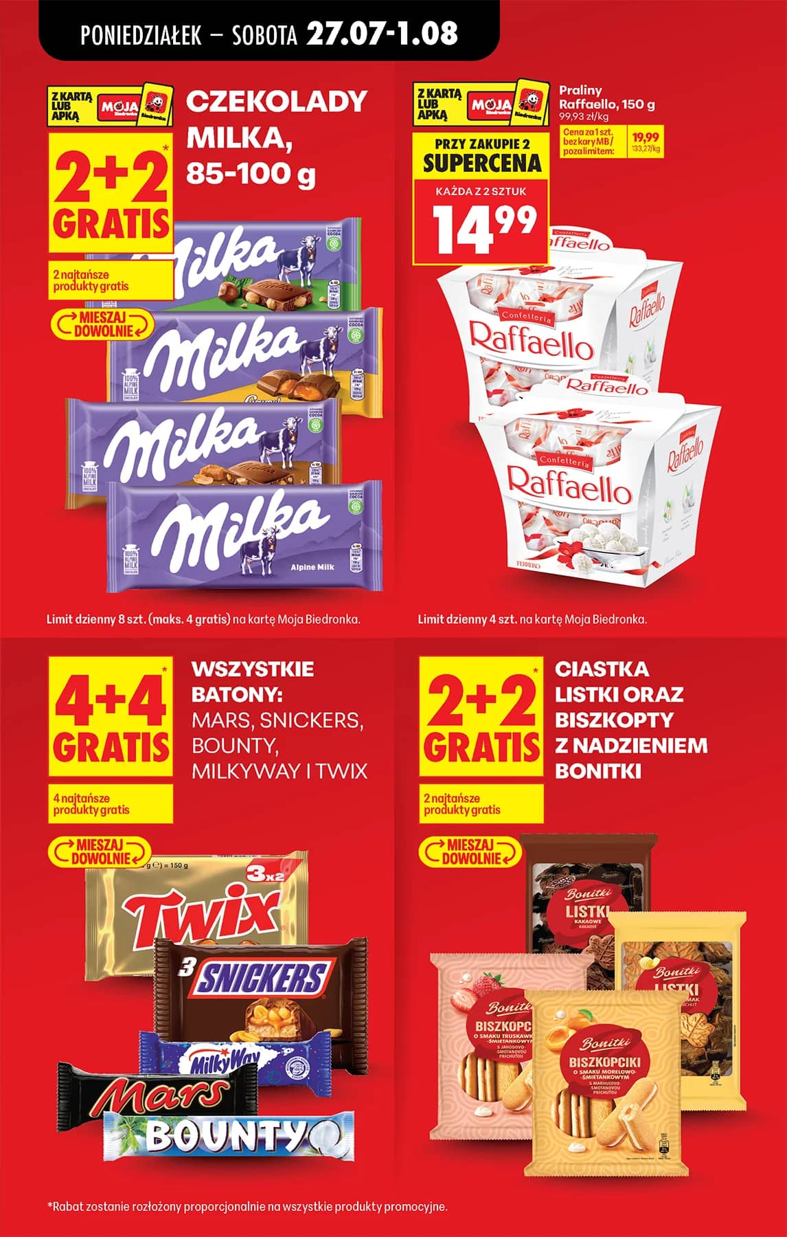 Biedronka - Codziennie niskie ceny P - oferta od 27.07 11 puslapis