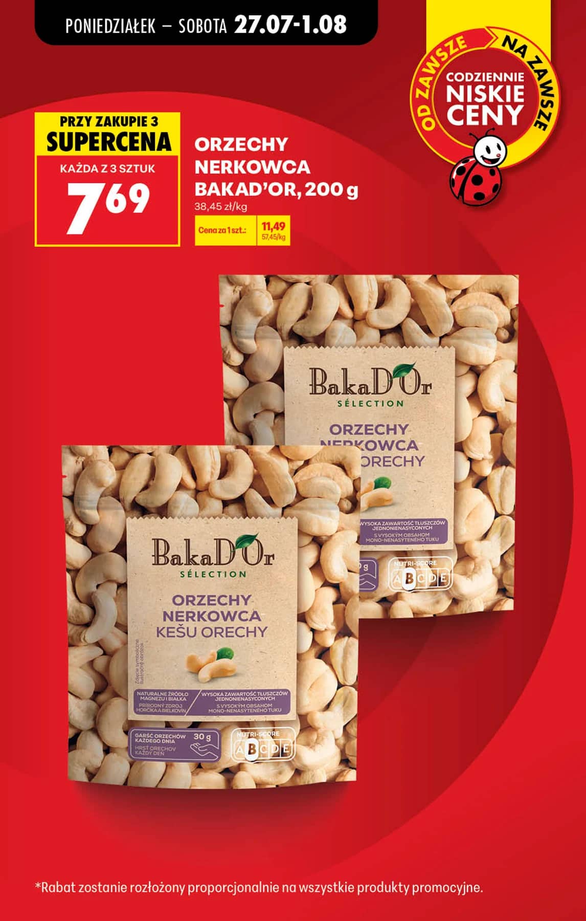 Biedronka - Codziennie niskie ceny P - oferta od 27.07 17 puslapis