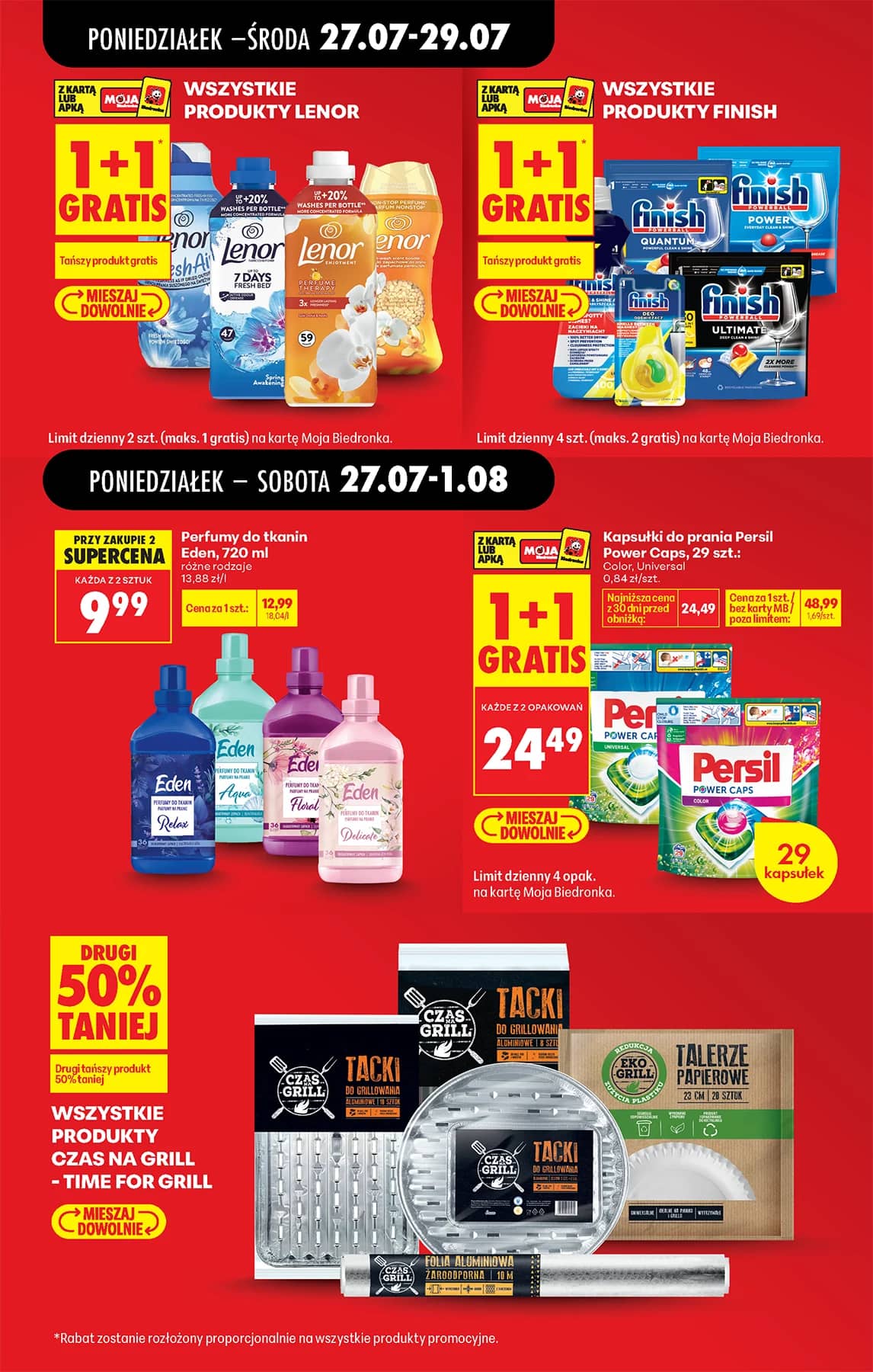 Biedronka - Codziennie niskie ceny P - oferta od 27.07 19 puslapis