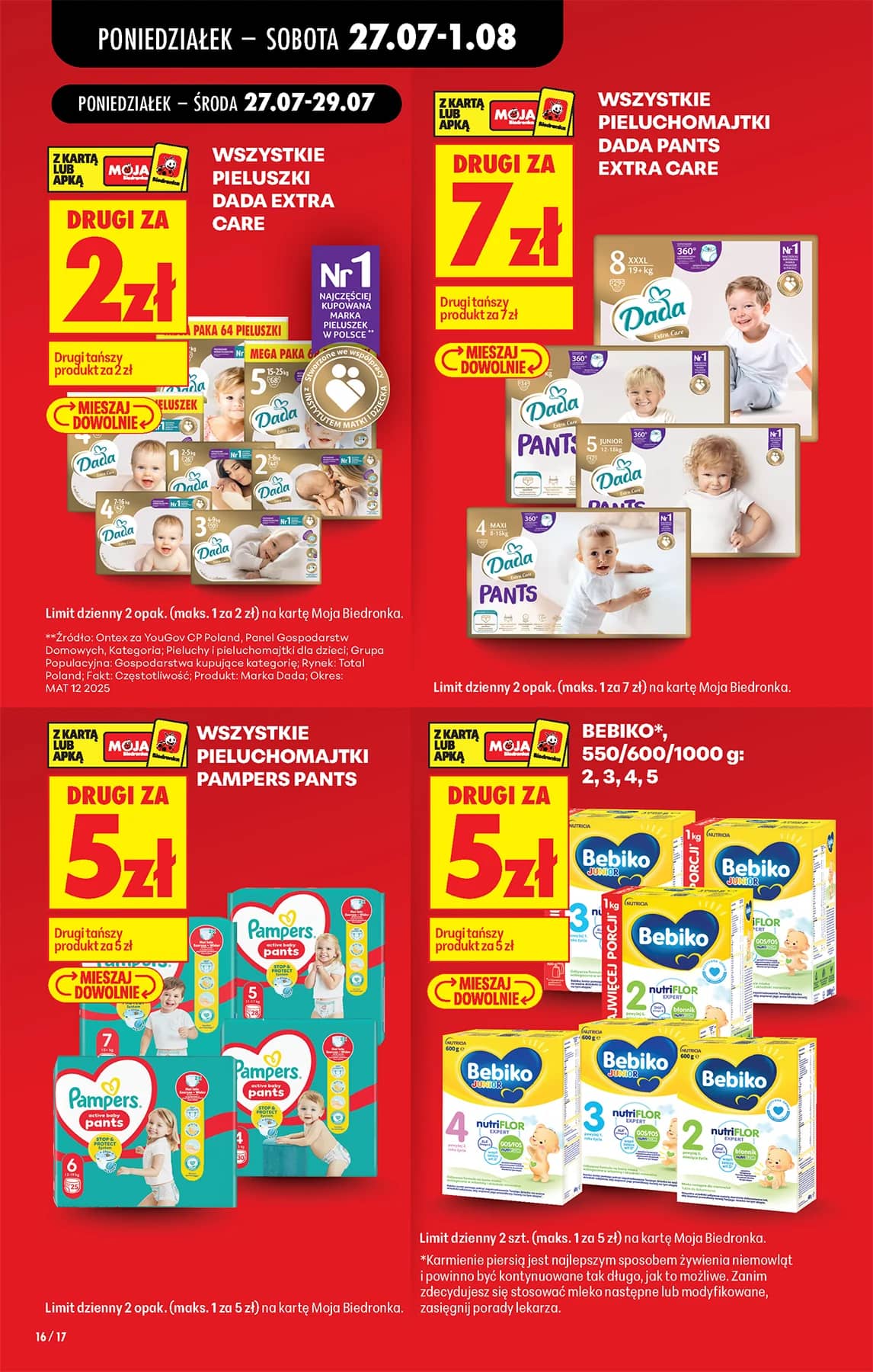 Biedronka - Codziennie niskie ceny P - oferta od 27.07 22 puslapis