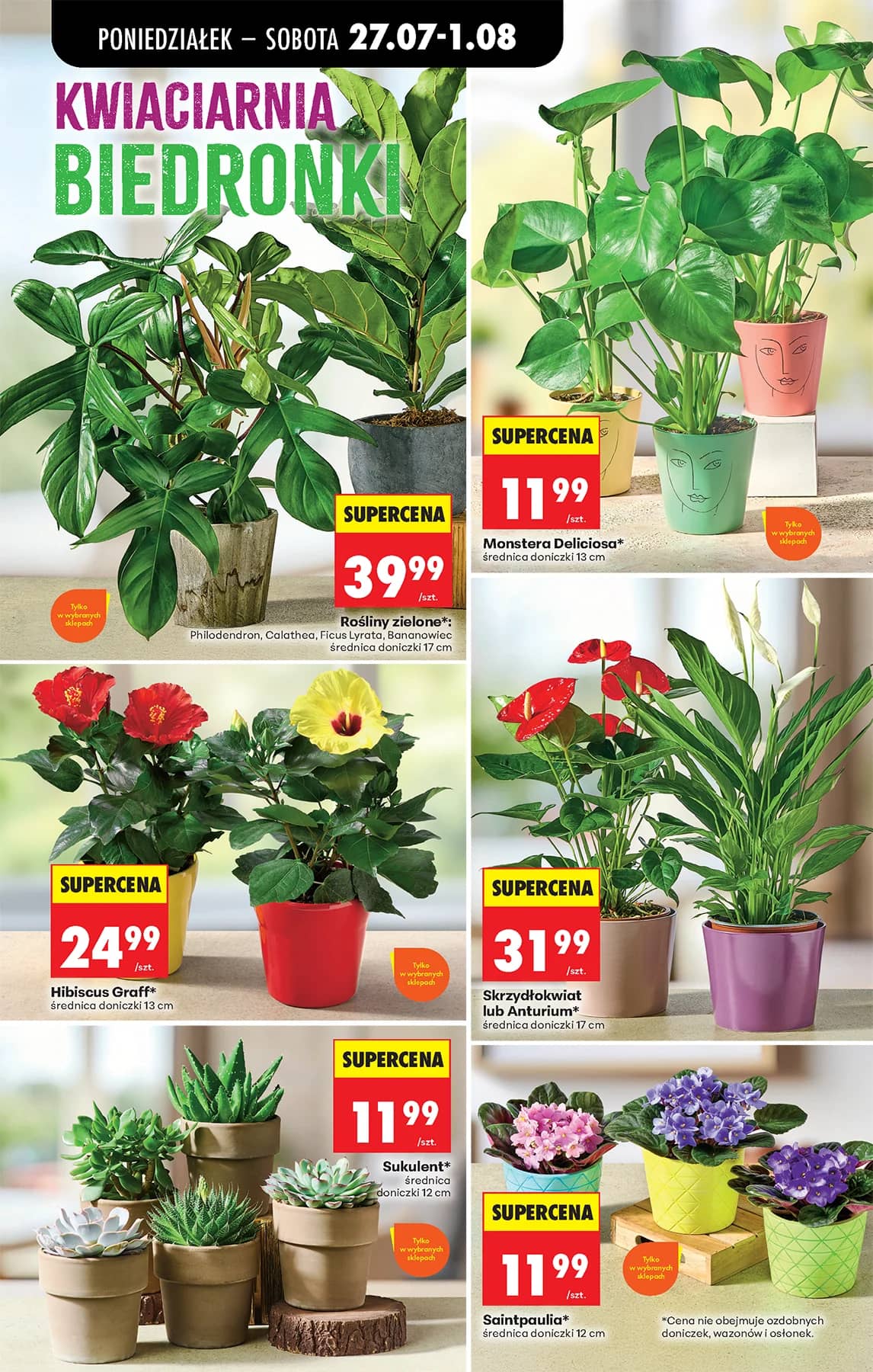 Biedronka - Codziennie niskie ceny P - oferta od 27.07 29 puslapis