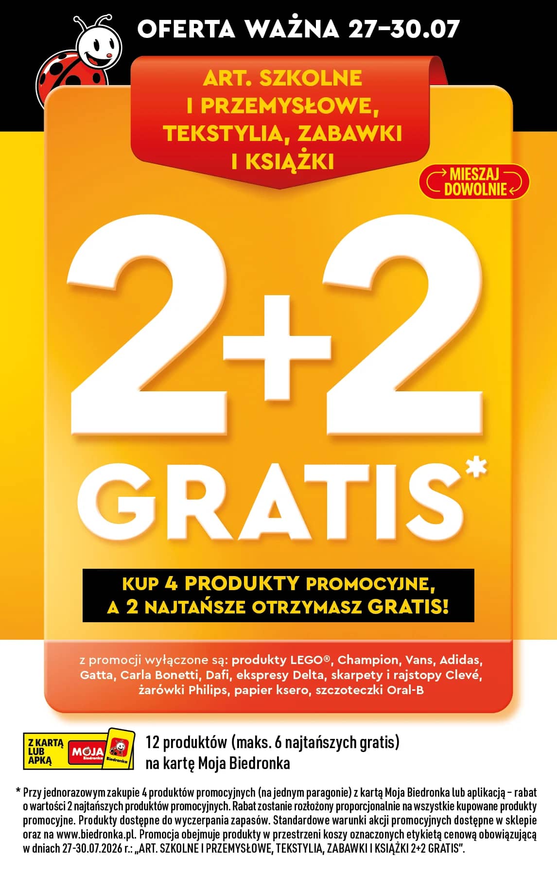 Biedronka - Codziennie niskie ceny P - oferta od 27.07 30 puslapis