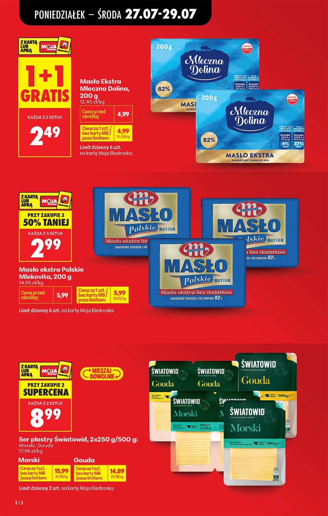 Biedronka - Codziennie niskie ceny P - oferta od 27.07 4 puslapis