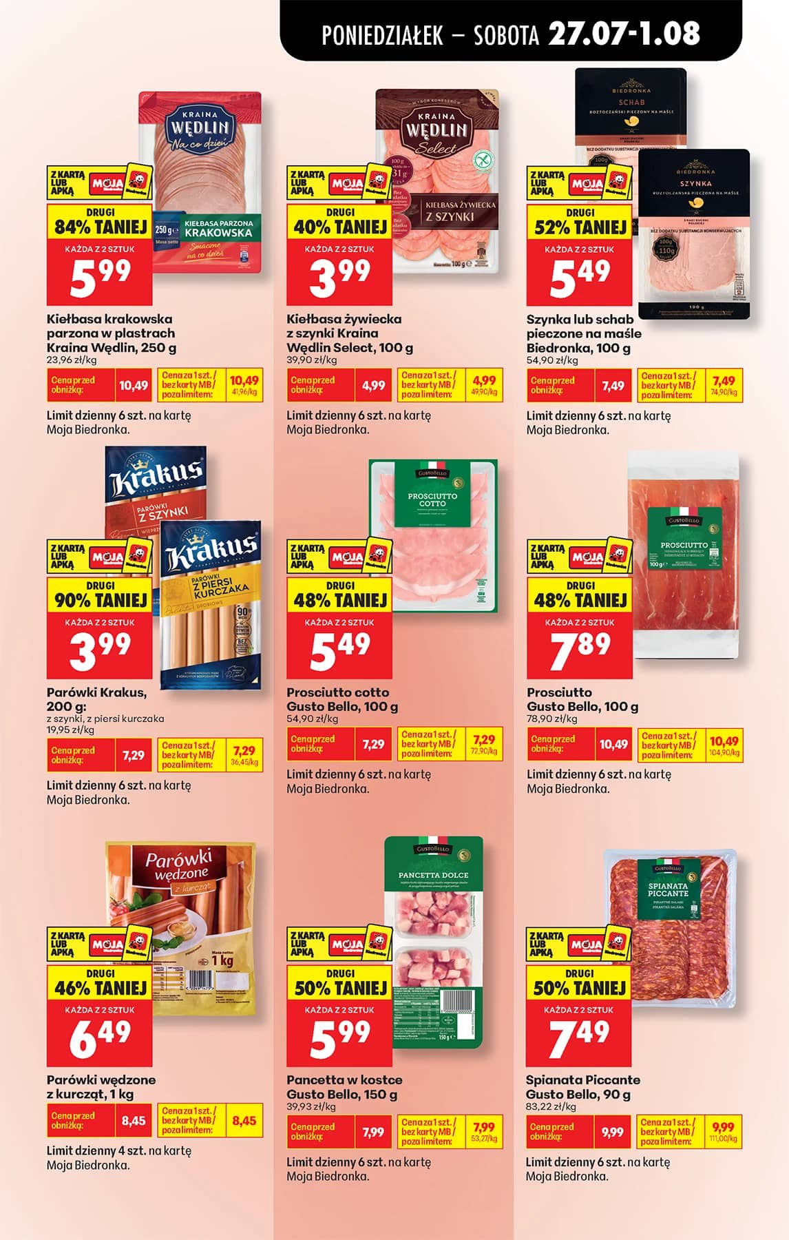 Biedronka - Codziennie niskie ceny P - oferta od 27.07 49 puslapis