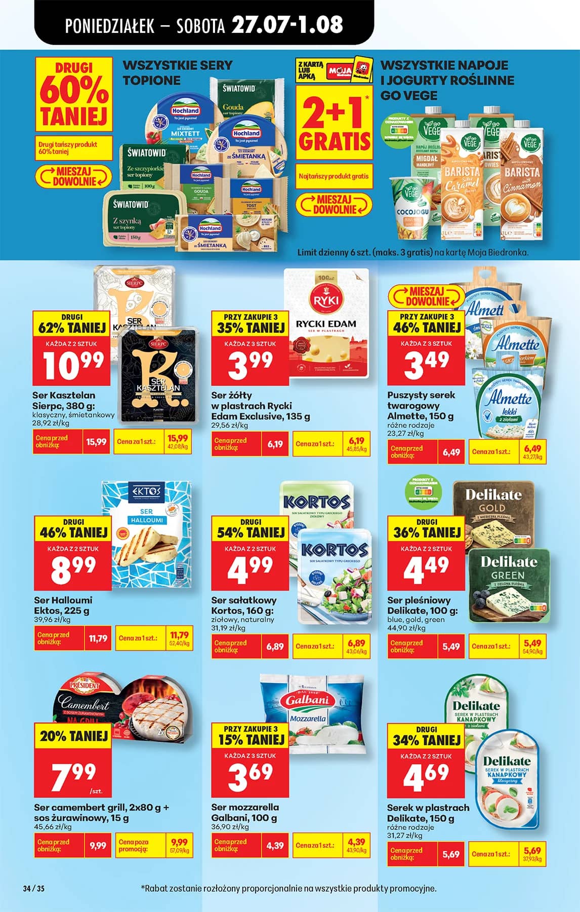 Biedronka - Codziennie niskie ceny P - oferta od 27.07 50 puslapis