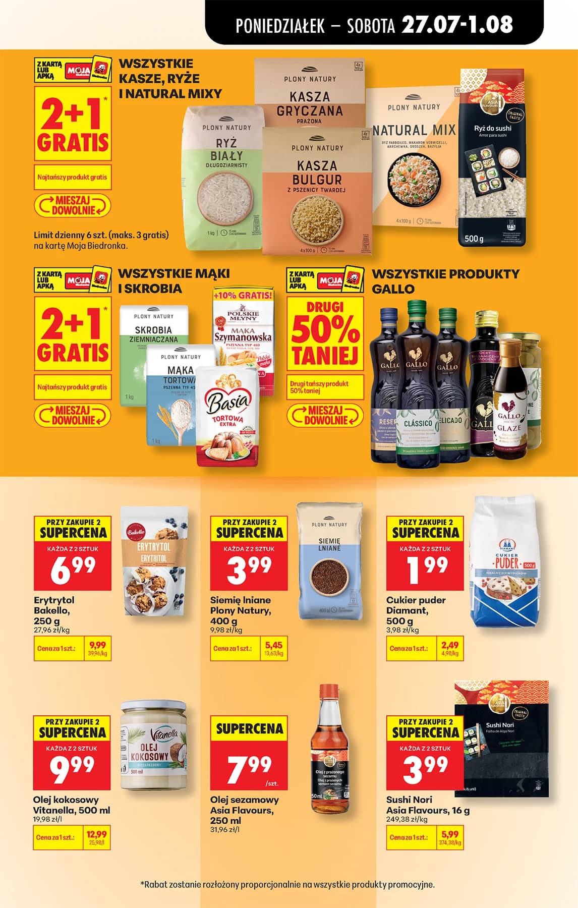 Biedronka - Codziennie niskie ceny P - oferta od 27.07 59 puslapis